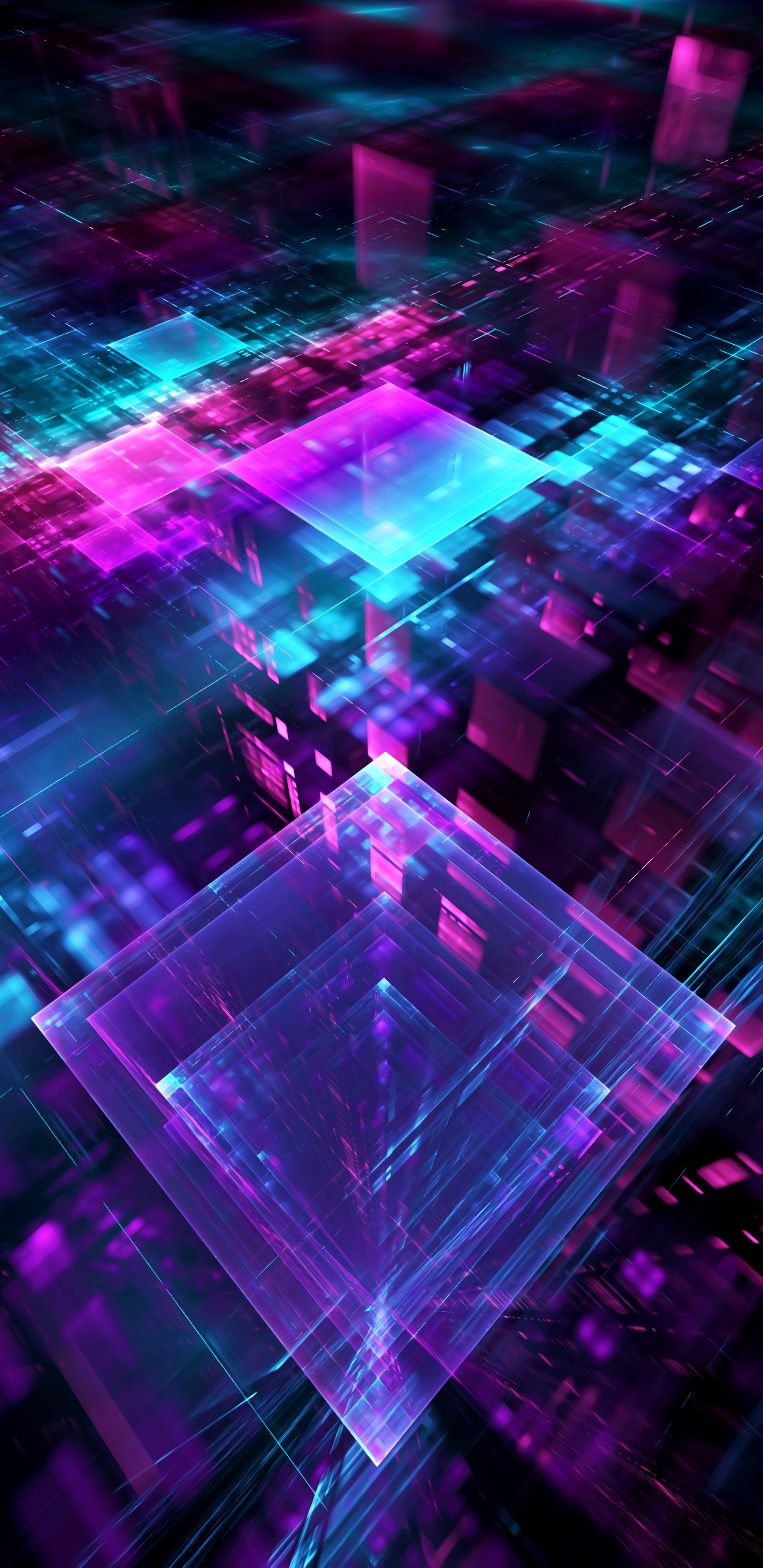 Download mobile wallpaper Abstract, Cube for free.