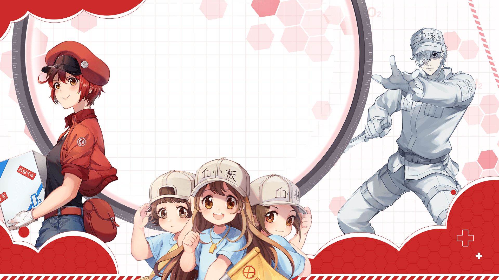 Laden Sie das Animes, Hataraku Saibou-Bild kostenlos auf Ihren PC-Desktop herunter