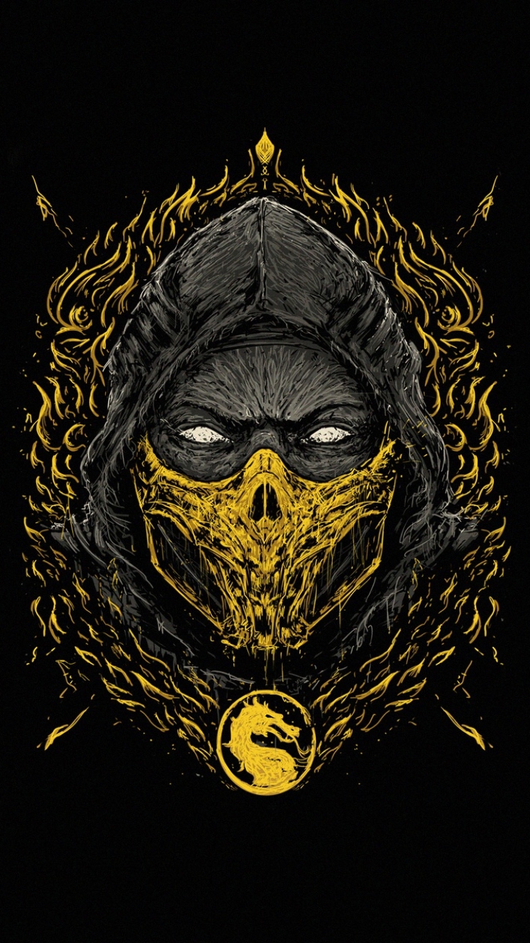 Download mobile wallpaper Mortal Kombat, Video Game, Scorpion (Mortal Kombat) for free.