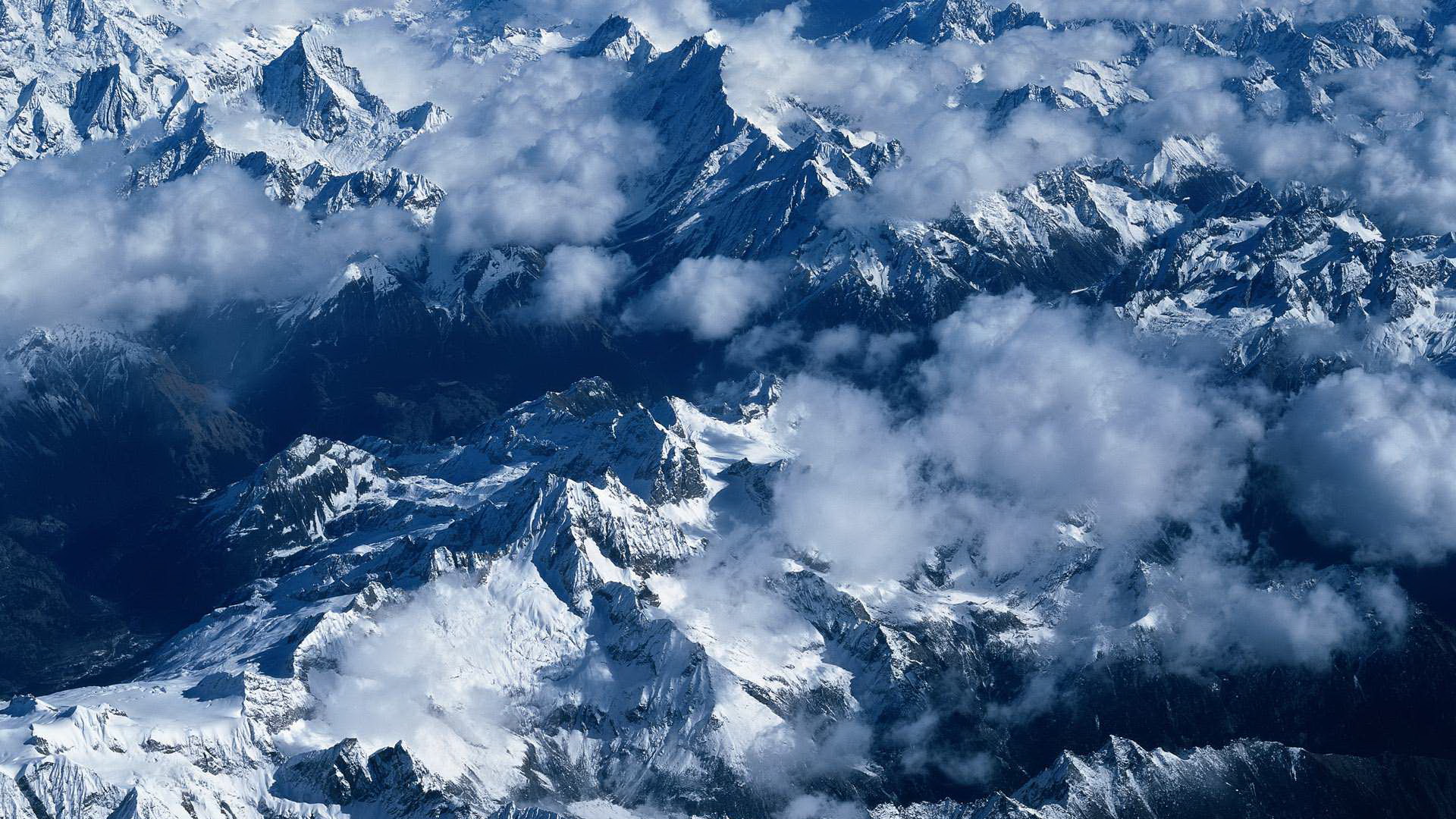 Free download wallpaper Nature, Snow, Mountain, Earth, Cloud on your PC desktop