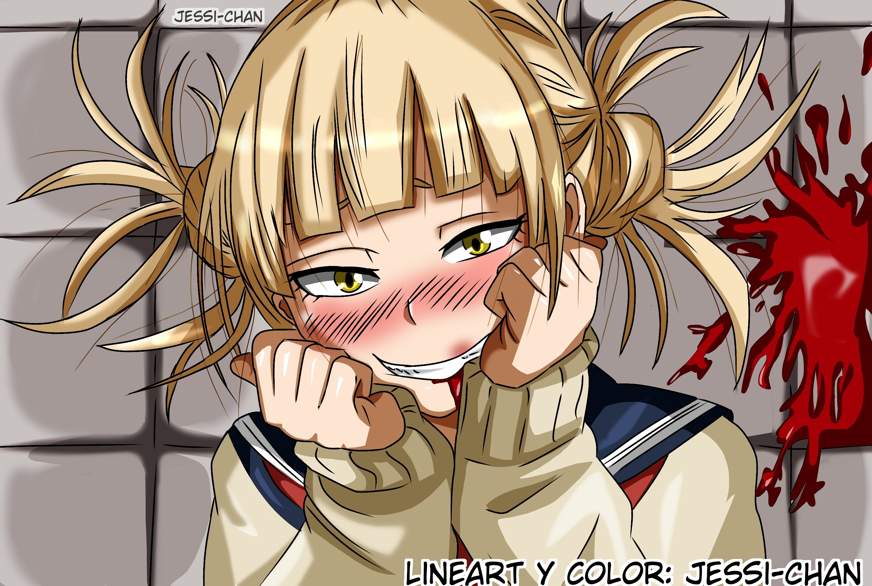 Handy-Wallpaper Animes, Boku No Hero Academia, Himiko Toga kostenlos herunterladen.