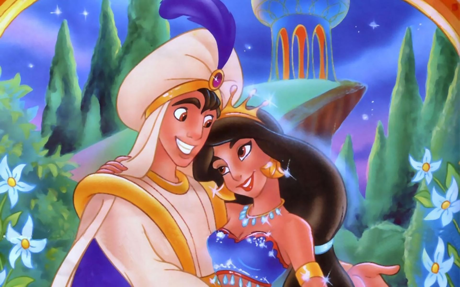 320871 baixar papel de parede filme, aladim (1992), aladim, princesa jasmine - protetores de tela e imagens gratuitamente