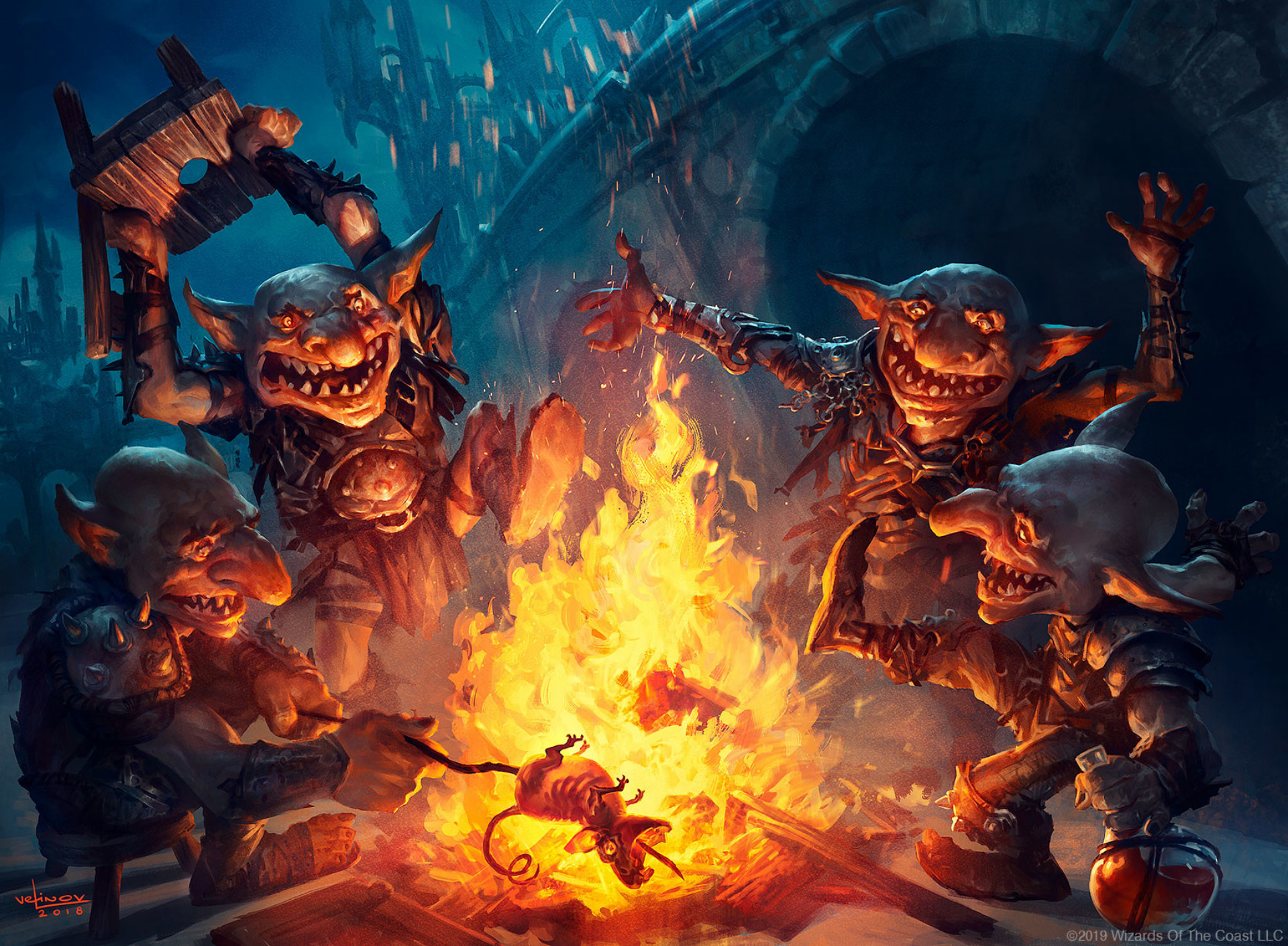game, magic: the gathering, goblin