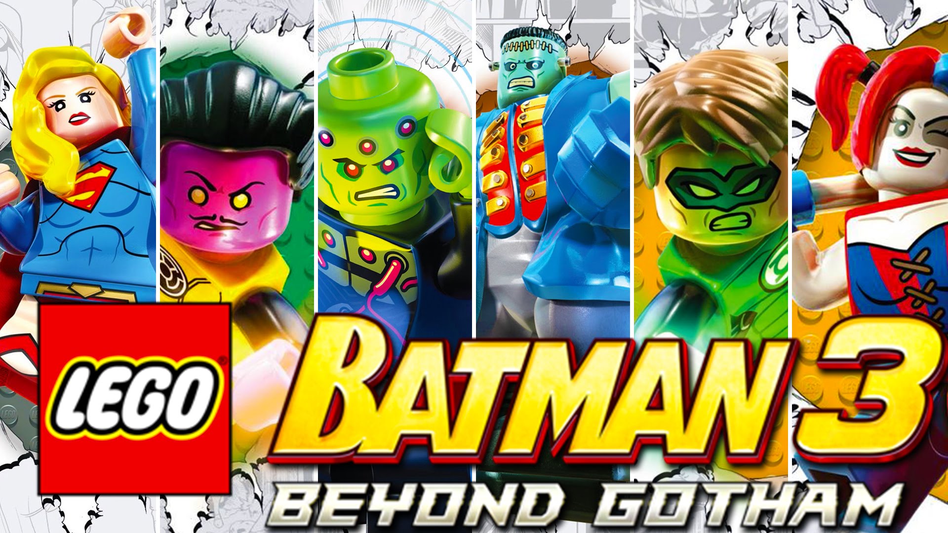 Laden Sie Lego Batman 3: Beyond Gotham HD-Desktop-Hintergründe herunter