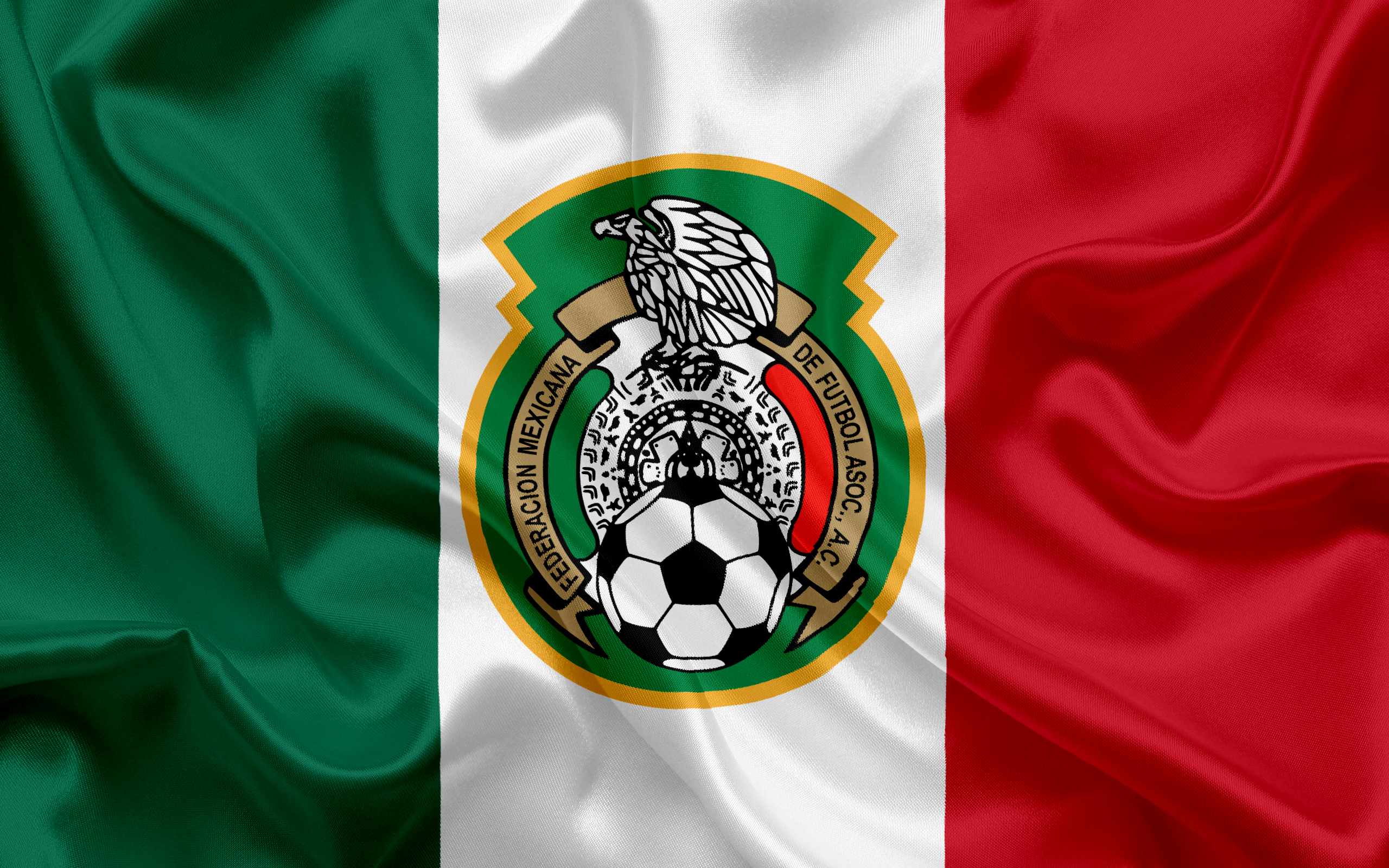Скачать обои Сборная Мексики По Футболу на телефон бесплатно