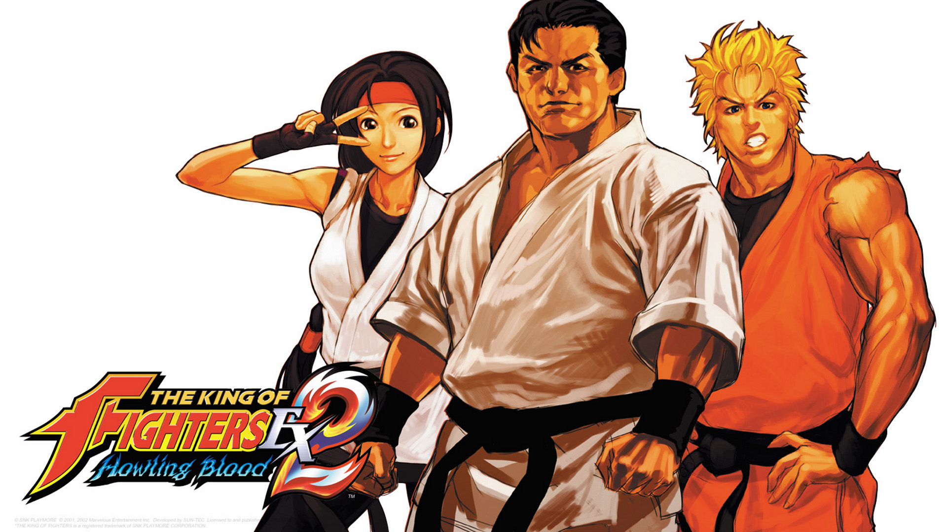Handy-Wallpaper Computerspiele, The King Of Fighters Ex2: Howling Blood kostenlos herunterladen.