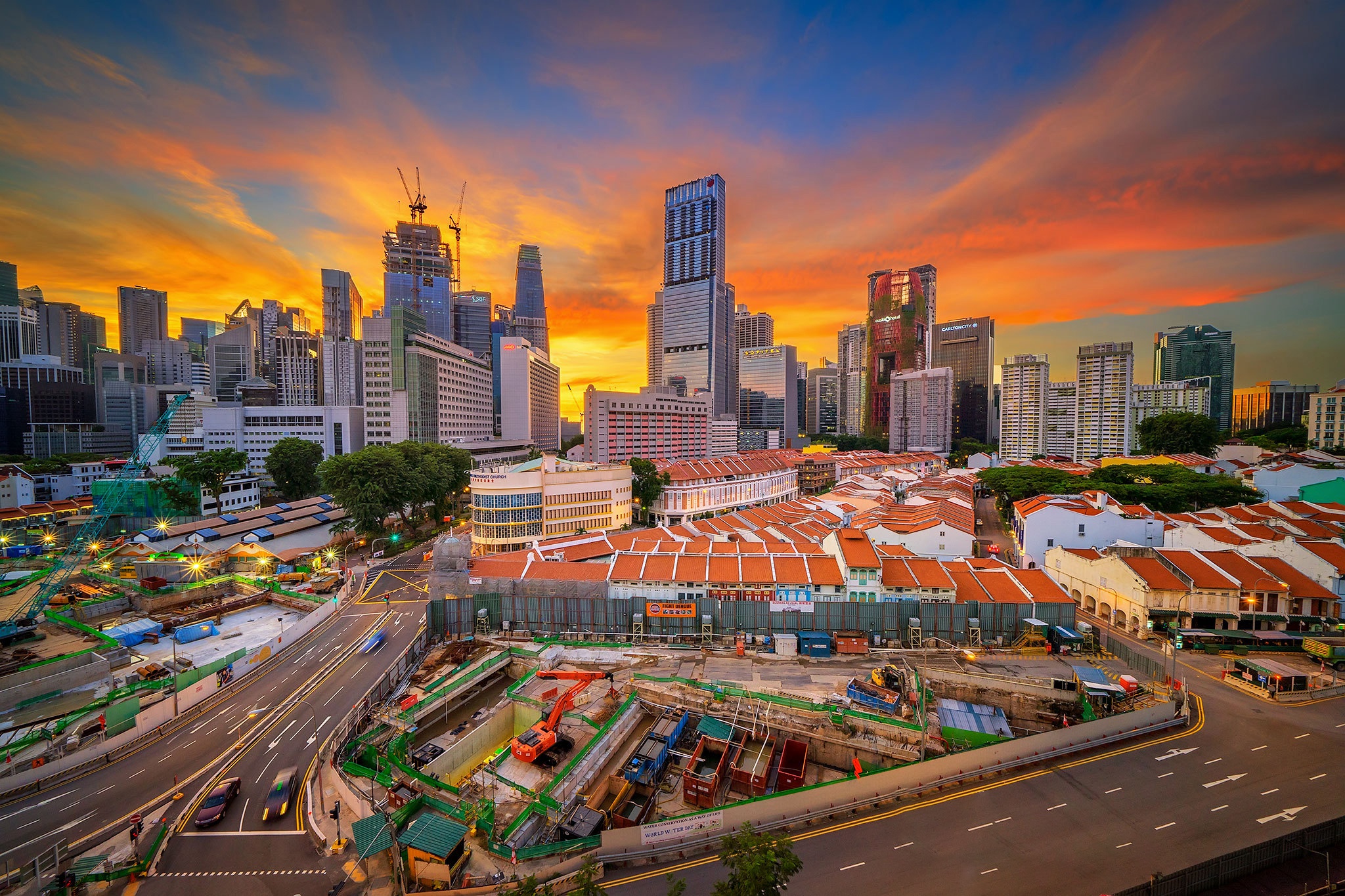 Завантажити шпалери безкоштовно Міста, Сінгапур, Створено Людиною картинка на робочий стіл ПК