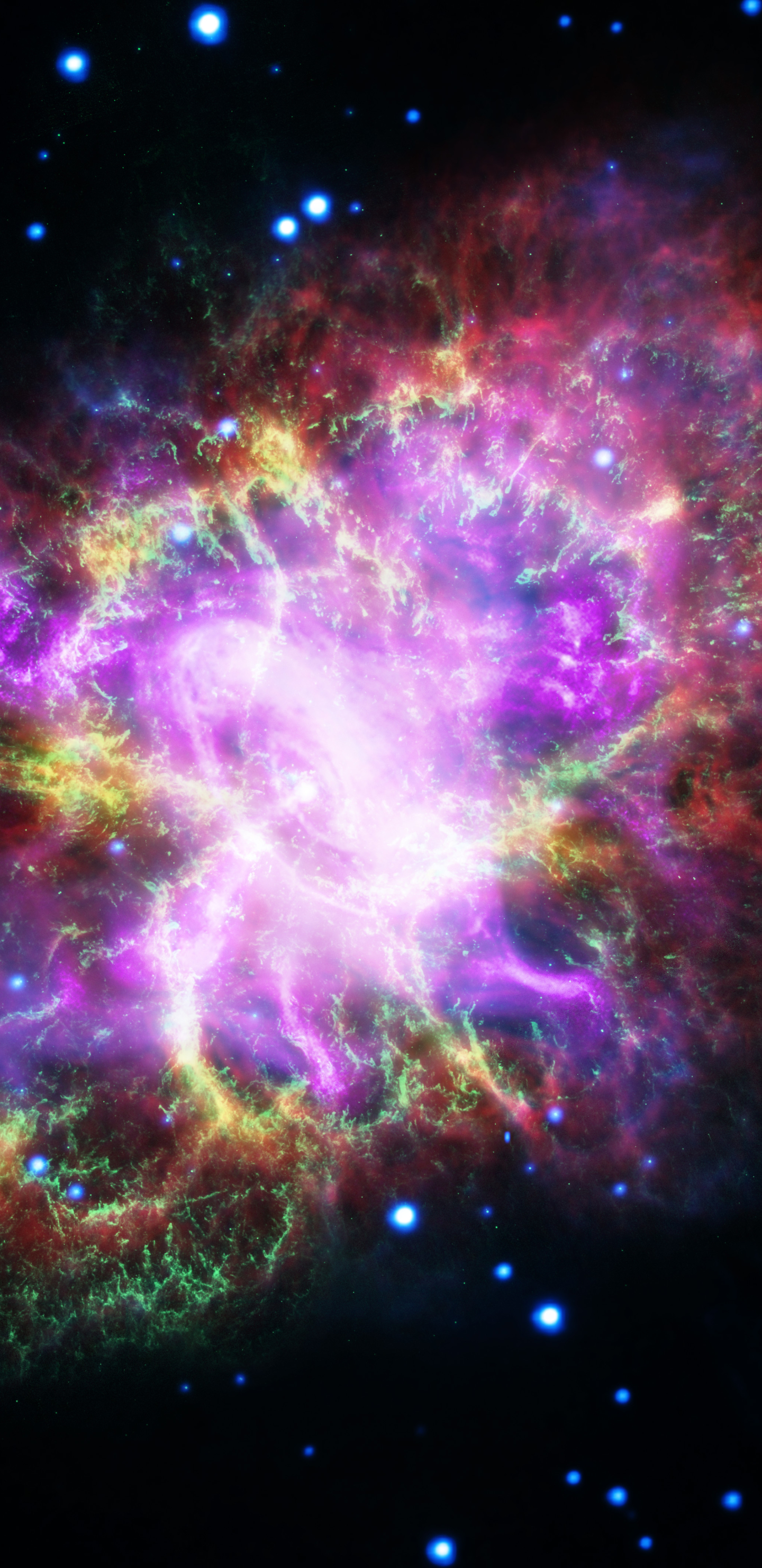 Download mobile wallpaper Nebula, Sci Fi, Crab Nebula for free.