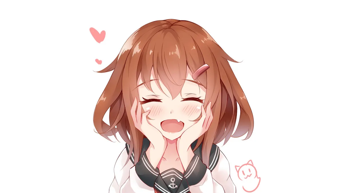 Pc Wallpaper Computer Design Desktop wallpaper: Anime, Kantai Collection, Ikazuchi (Kancolle) 4K ...