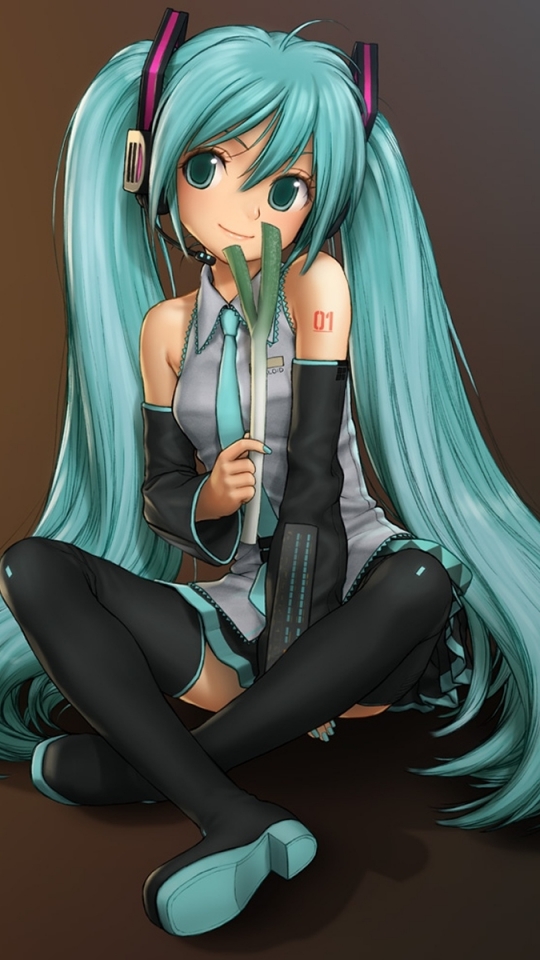 Download mobile wallpaper Anime, Vocaloid, Green Hair, Microphone, Hatsune Miku for free.