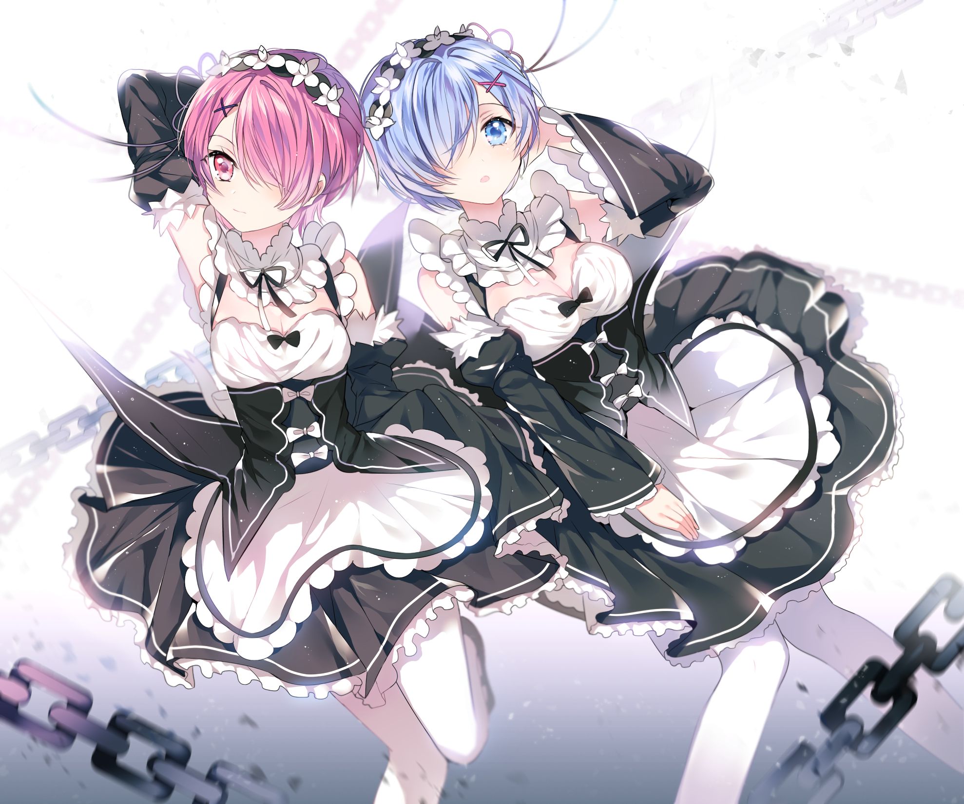 Téléchargez gratuitement l'image Animé, Re:zero Commencer Sa Vie Dans Un Autre Monde, Bélier (Re:zero), Rem (Re:zero) sur le bureau de votre PC