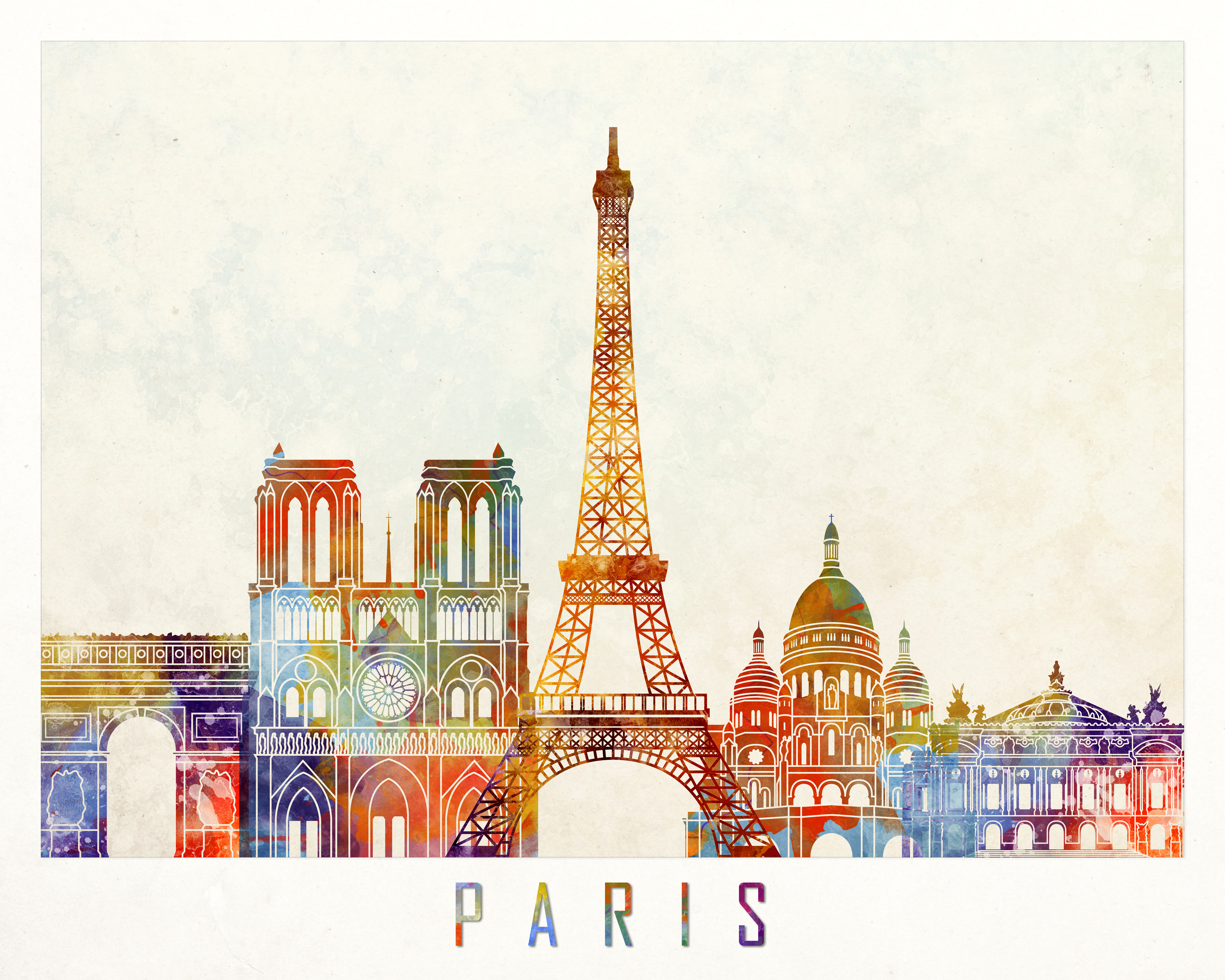 Скачать обои бесплатно Города, Париж, Эйфелева Башня, Сделано Человеком картинка на рабочий стол ПК