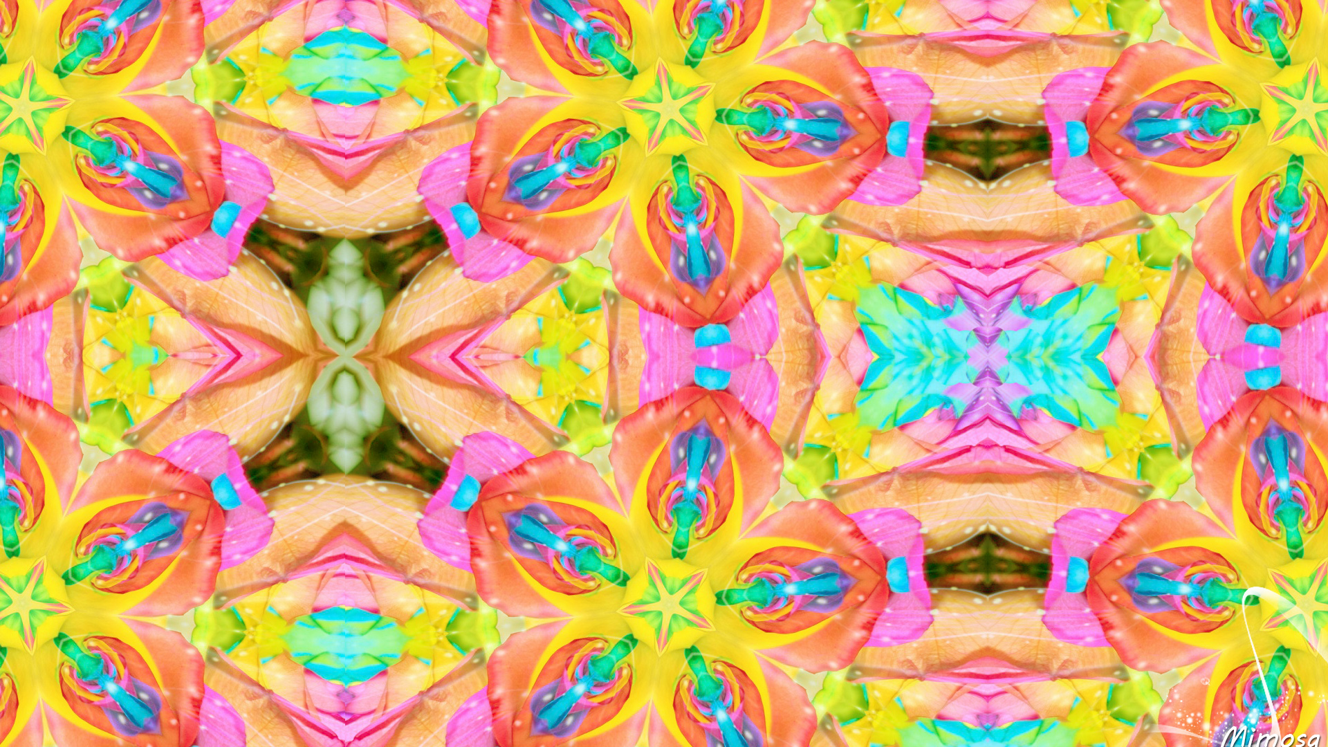 Download mobile wallpaper Abstract, Pattern, Colors, Kaleidoscope for free.