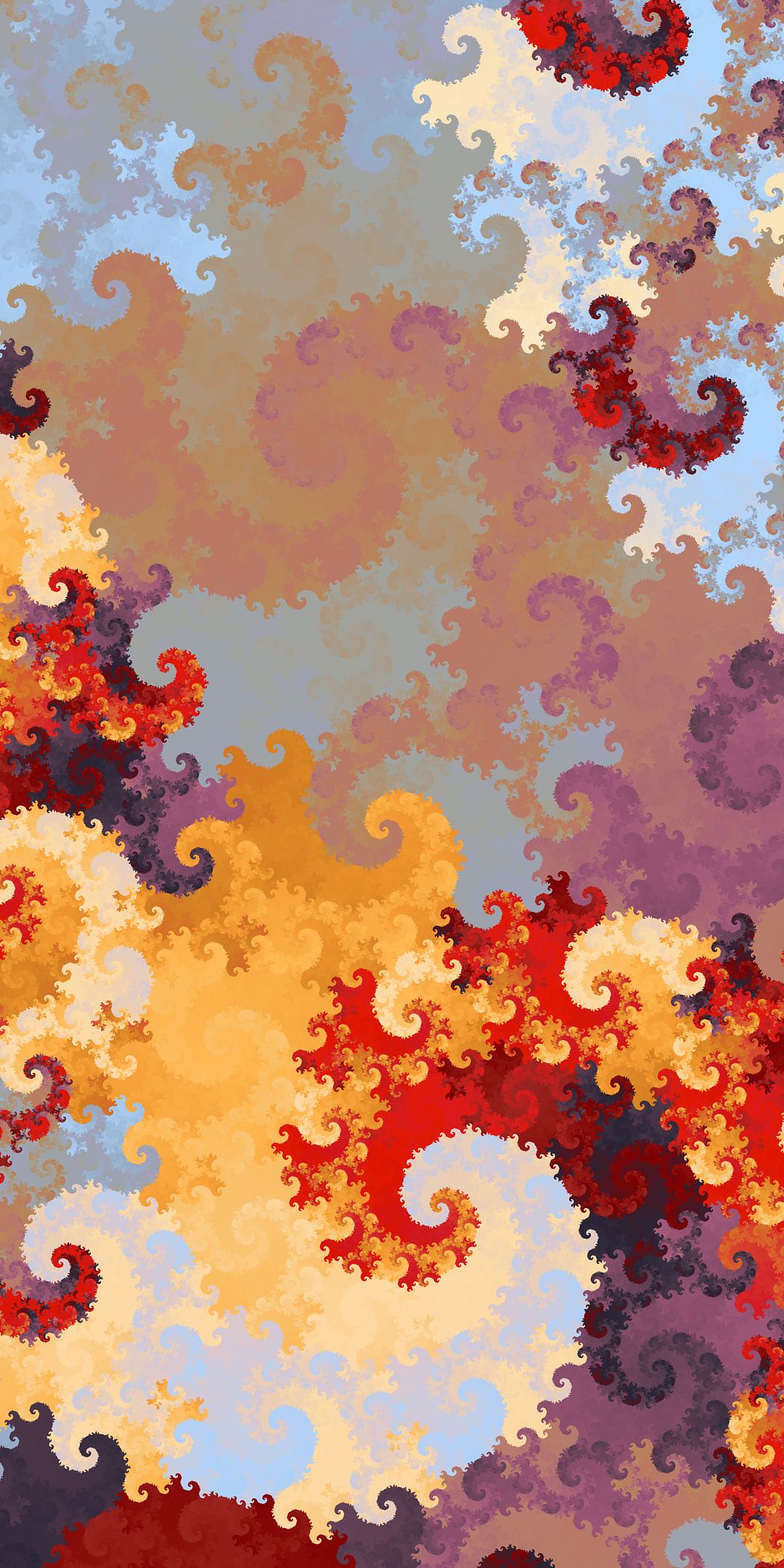 Download mobile wallpaper Abstract, Pattern, Fractal, Colors for free.