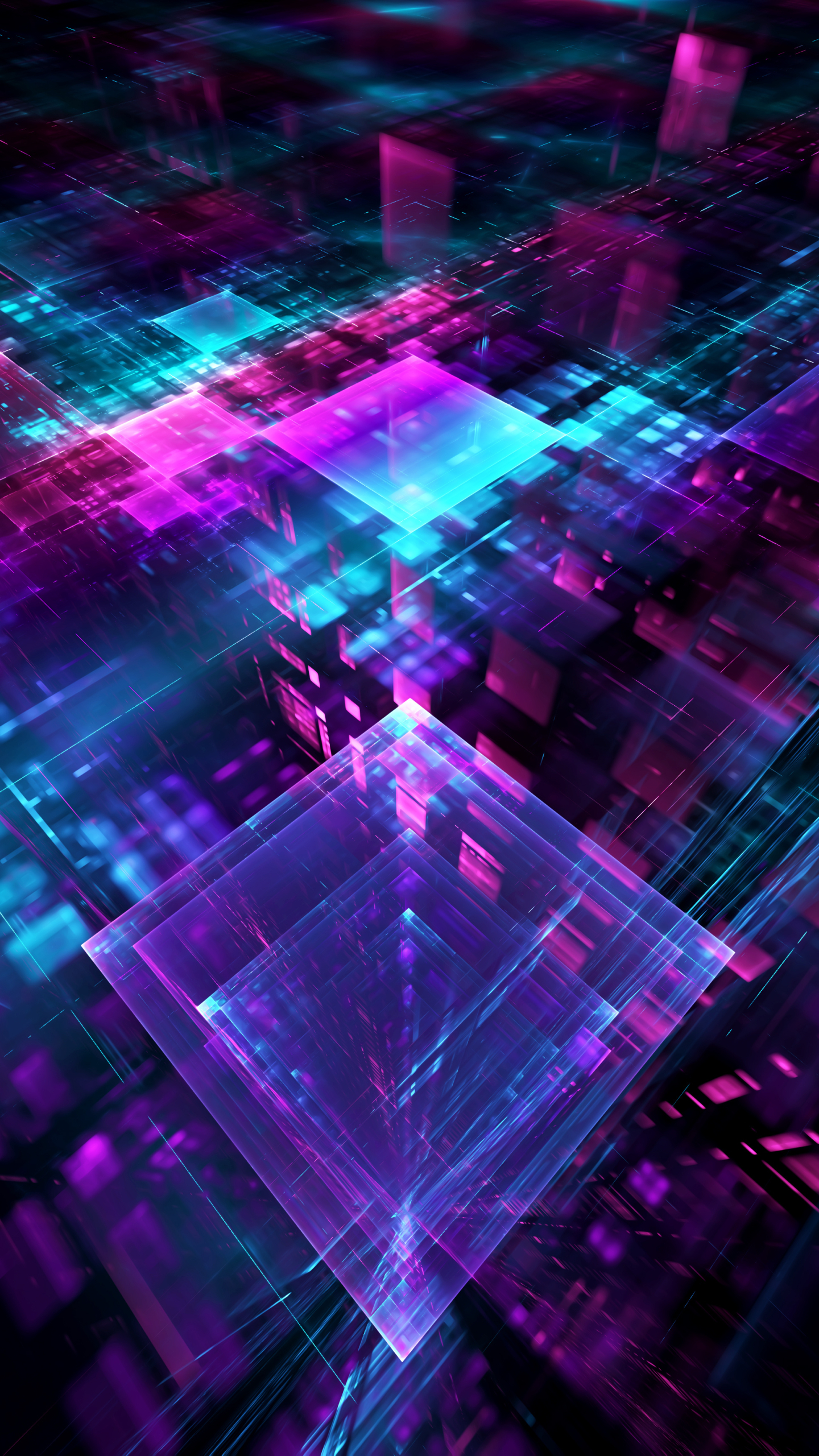 Download mobile wallpaper Abstract, Cube for free.