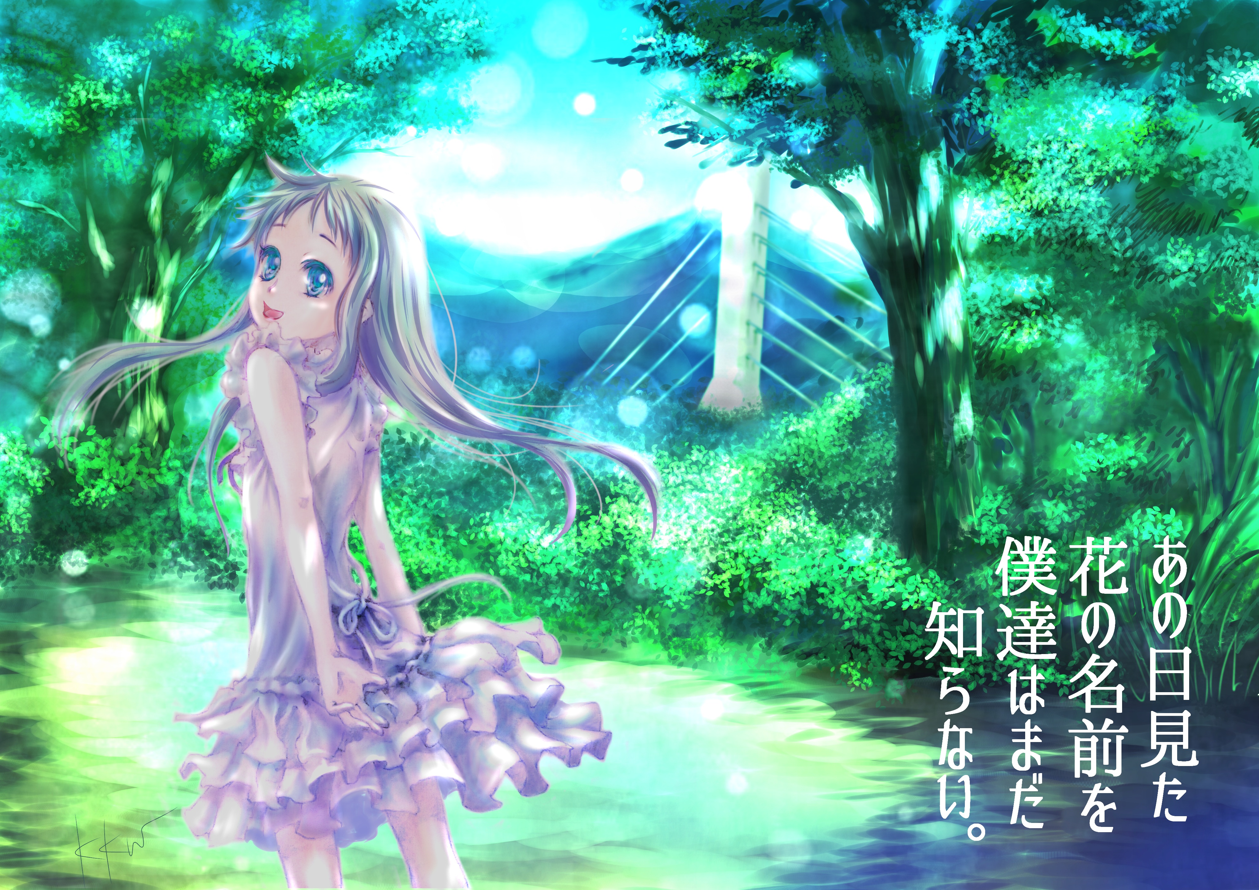 Download mobile wallpaper Anime, Meiko Honma, Anohana for free.
