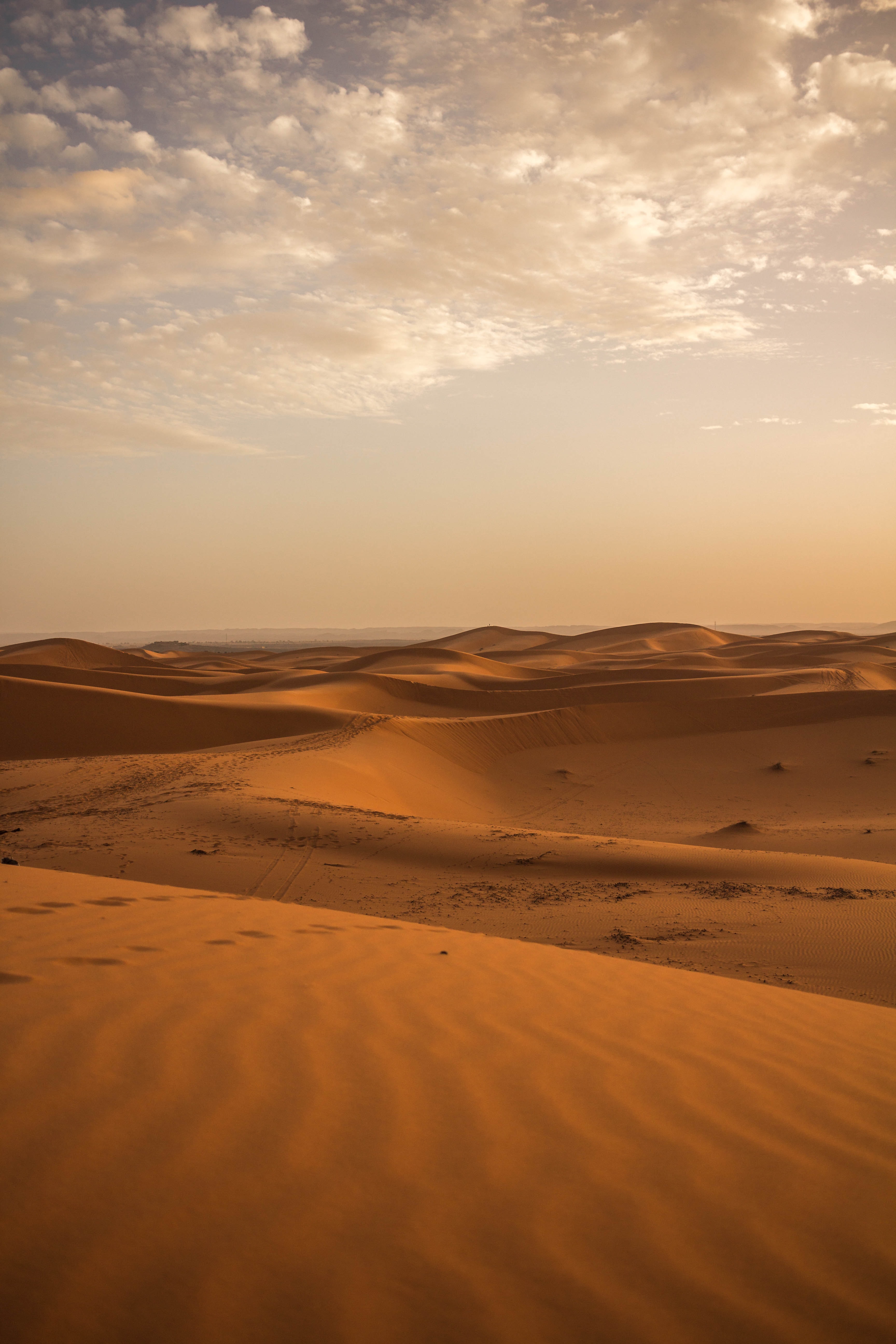 57873 Hintergrundbild herunterladen wüste, natur, sand, horizont - Bildschirmschoner und Bilder kostenlos
