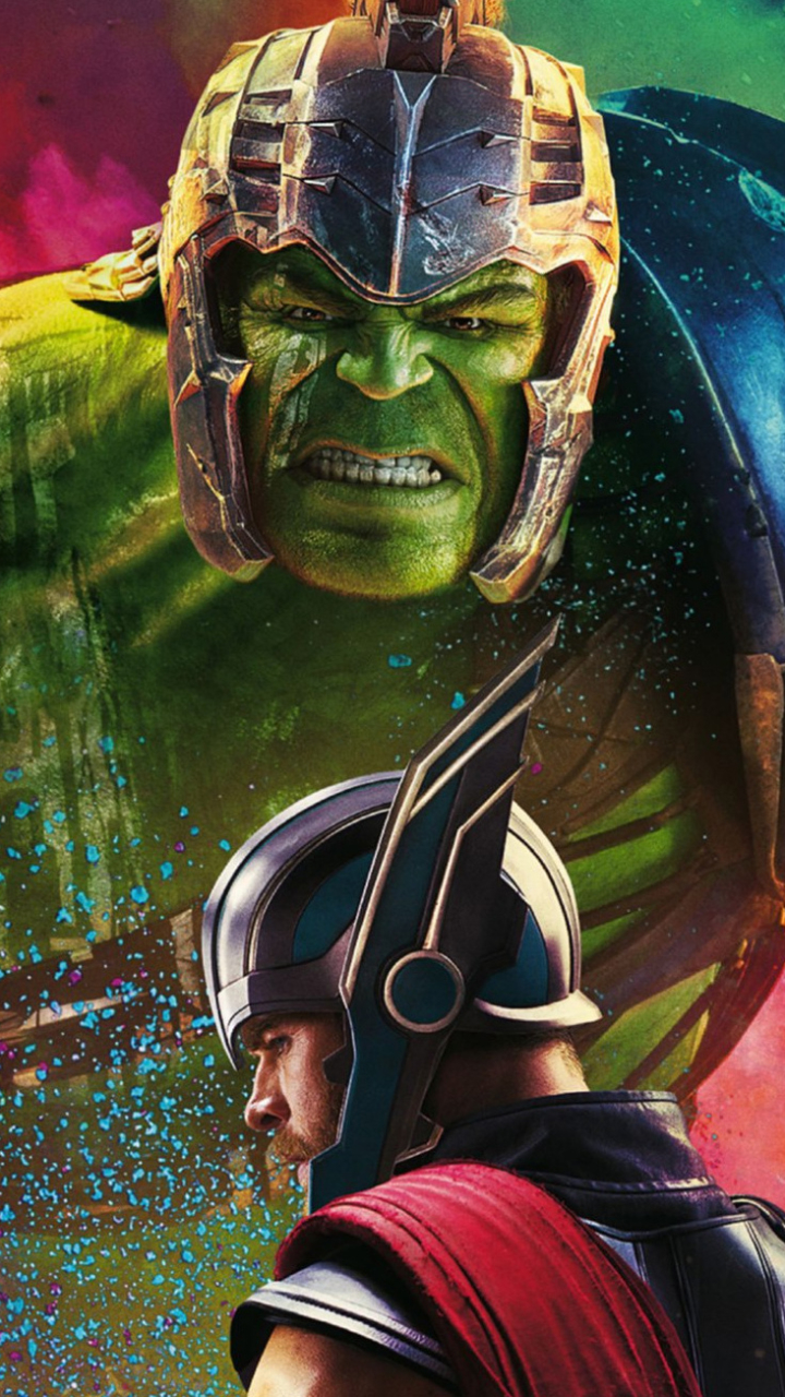 Download mobile wallpaper Hulk, Movie, Thor, Thor: Ragnarok for free.