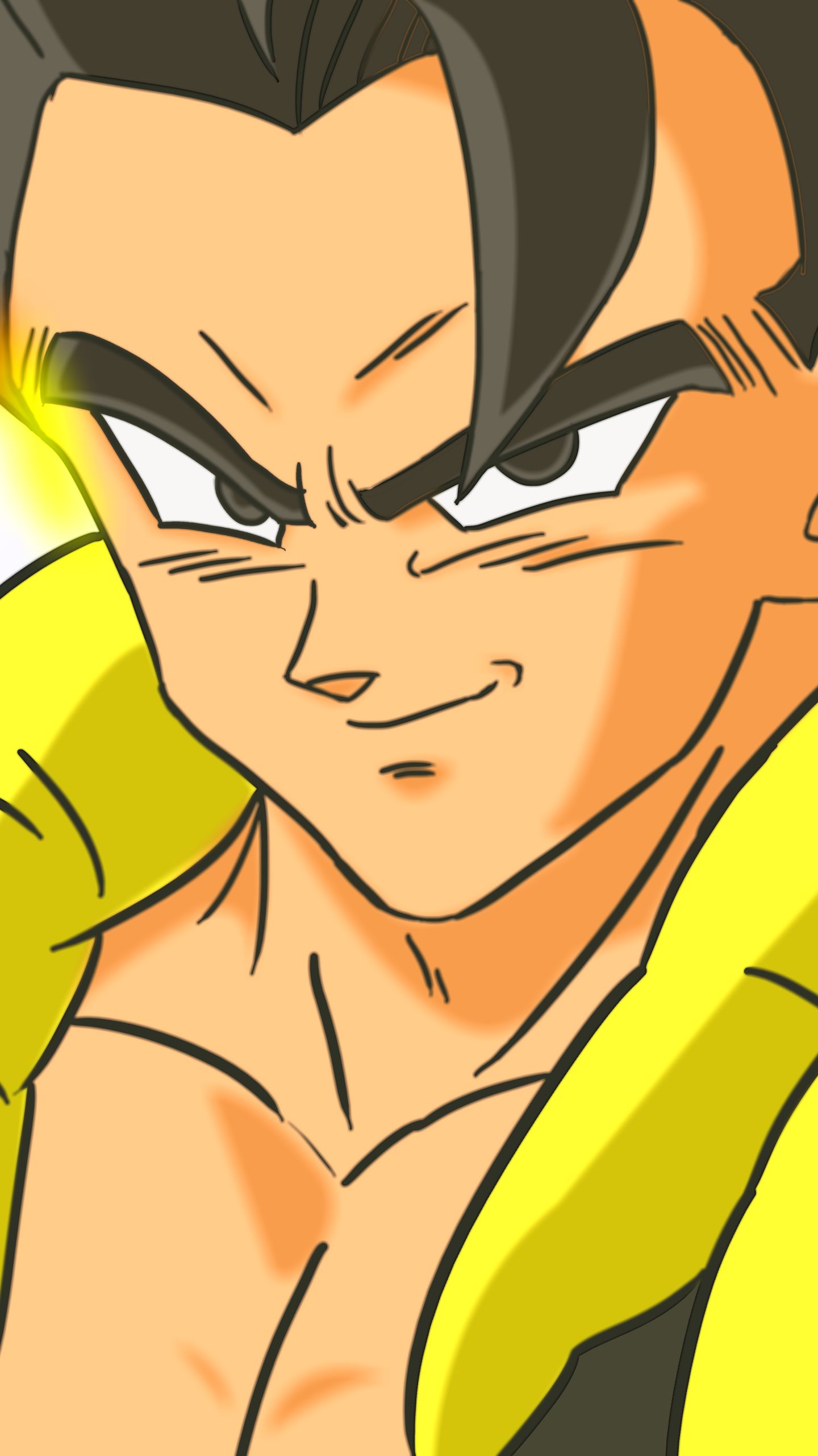 Handy-Wallpaper Animes, Gogeta (Dragon Ball), Dragonball Super Broly kostenlos herunterladen.