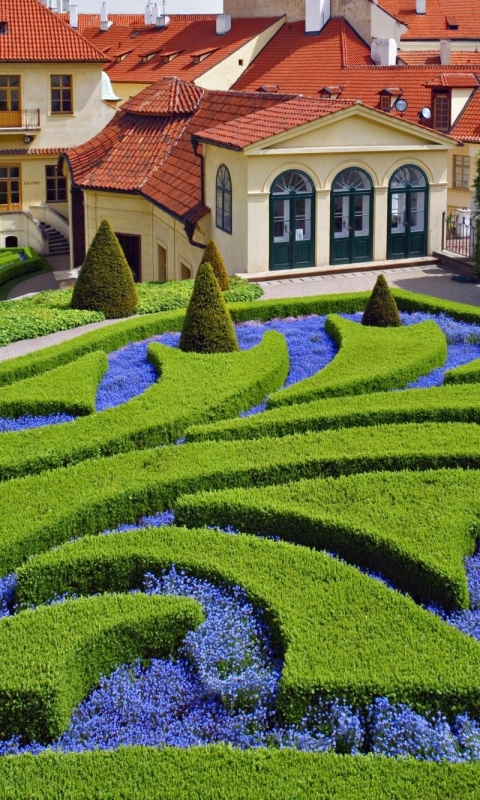 Descarga gratuita de fondo de pantalla para móvil de Jardín, República Checa, Hecho Por El Hombre, Jardín Botánico De Praga.