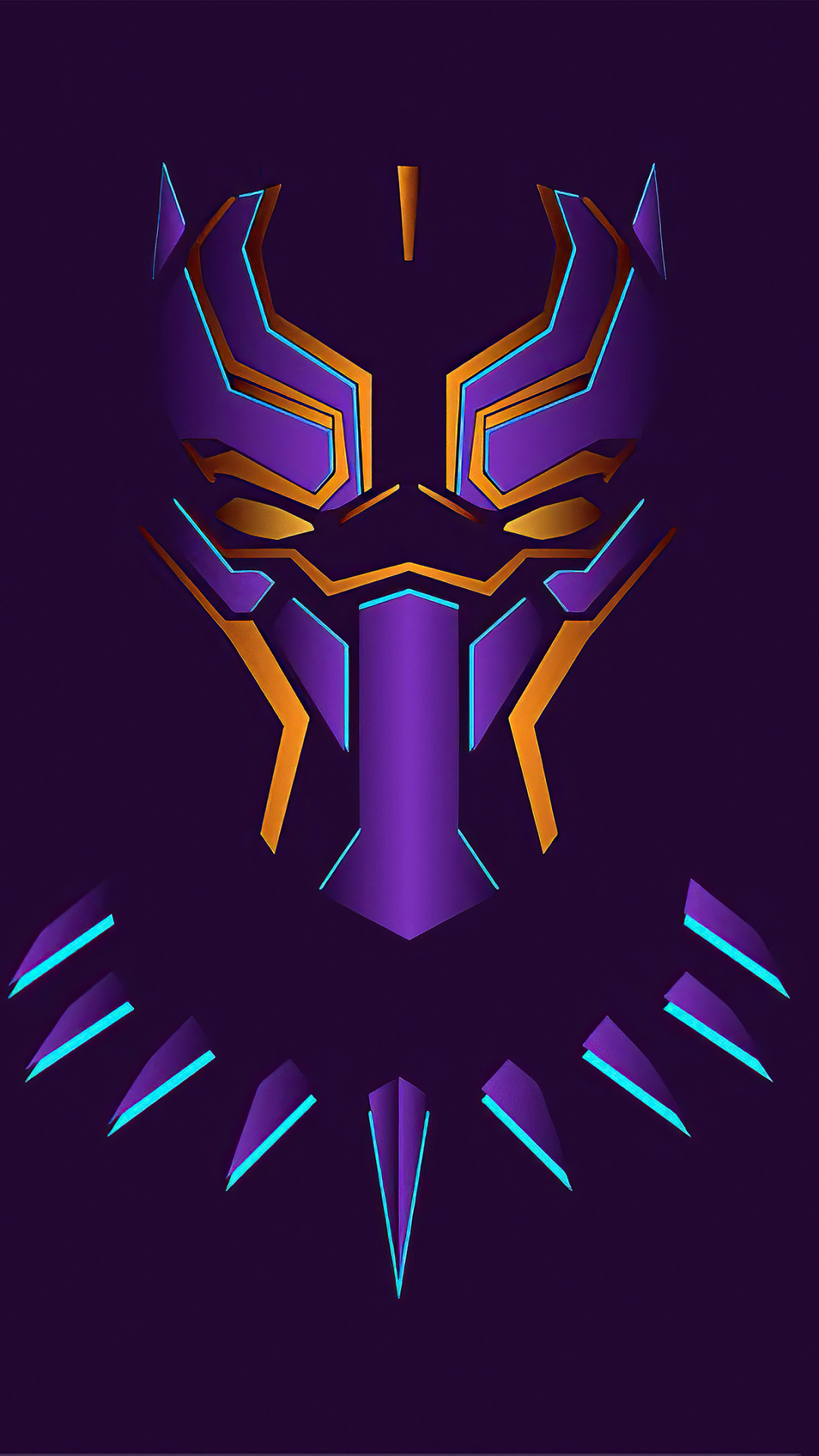 Download mobile wallpaper Comics, Minimalist, Black Panther (Marvel Comics), Black Panther for free.