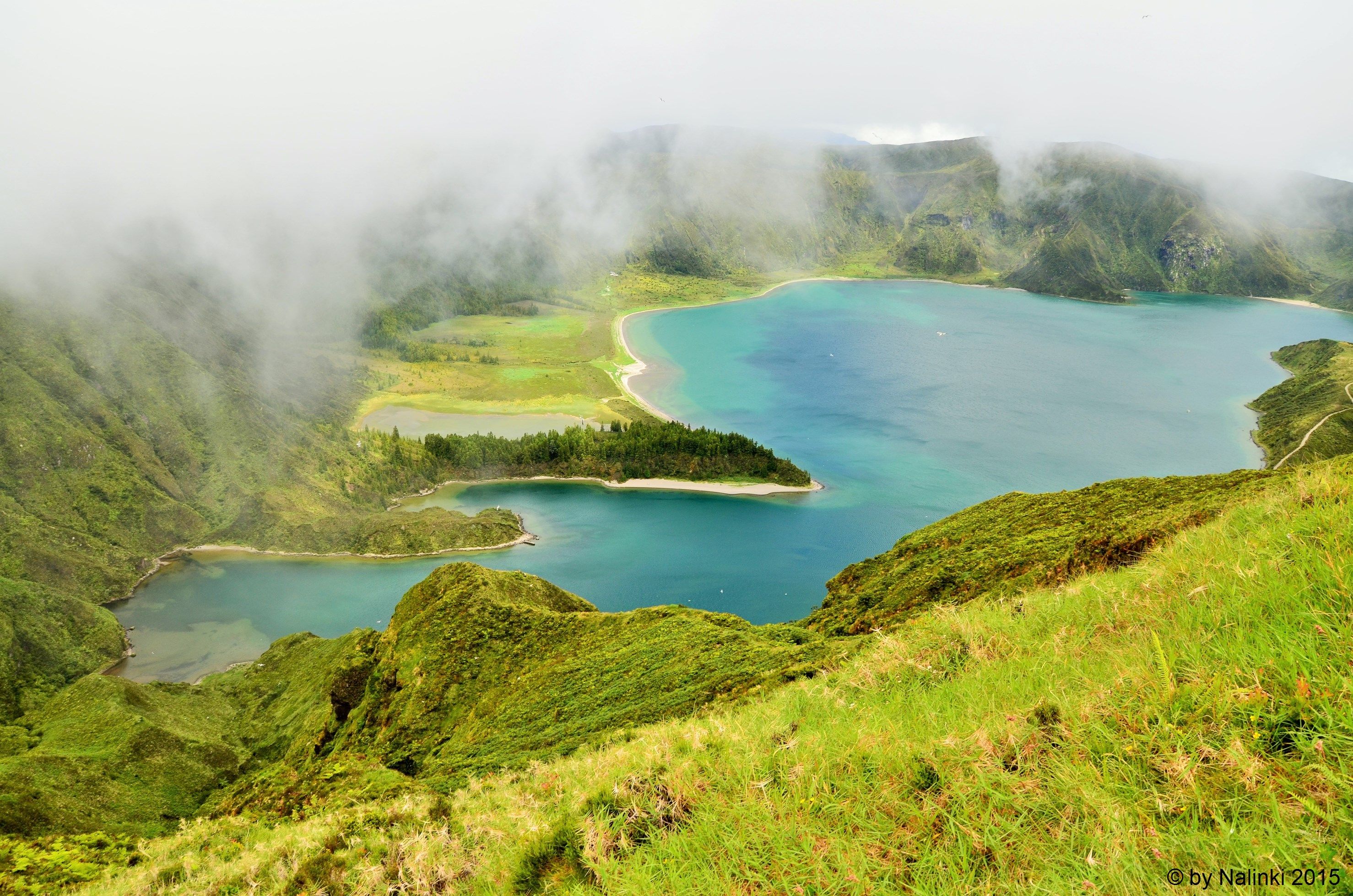 Laden Sie das Seen, See, Portugal, Azoren, Erde/natur-Bild kostenlos auf Ihren PC-Desktop herunter