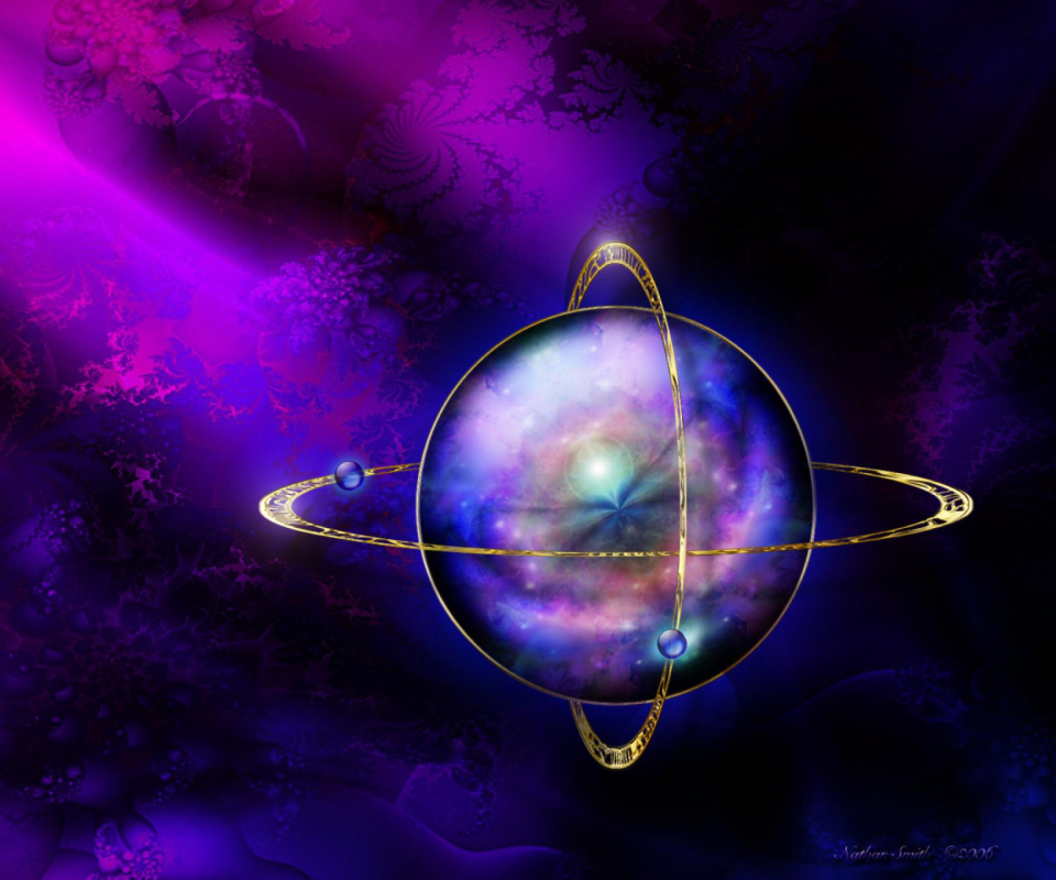 Free download wallpaper Abstract, Purple, Planet, Sphere on your PC desktop