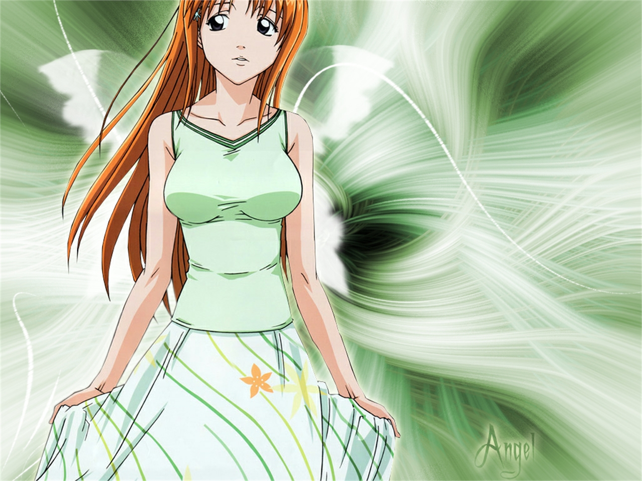 Laden Sie das Bleach, Animes, Orihime Inoue-Bild kostenlos auf Ihren PC-Desktop herunter