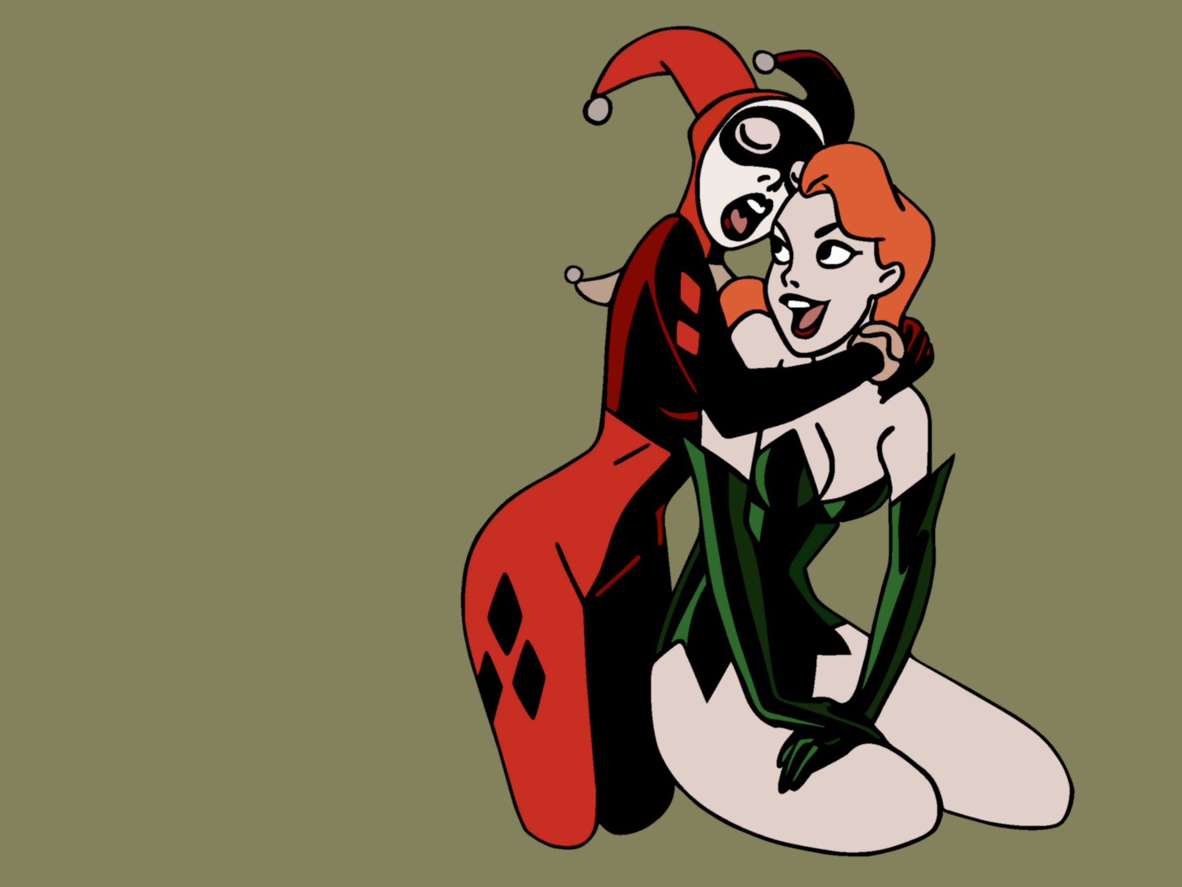Download mobile wallpaper Comics, Harley Quinn, Poison Ivy, Gotham City Sirens for free.