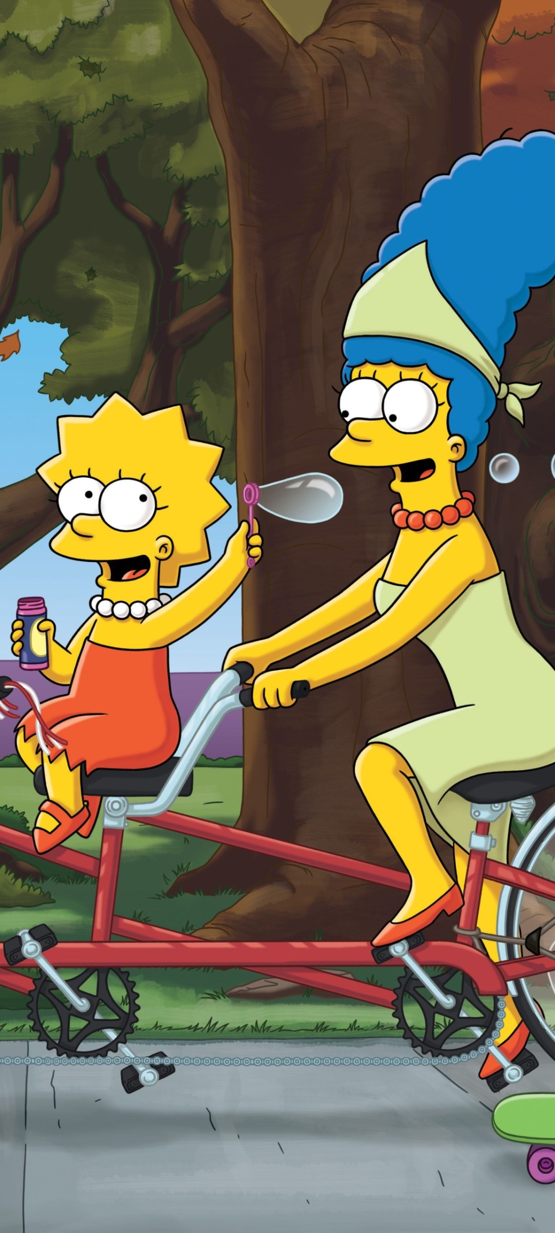 Descarga gratuita de fondo de pantalla para móvil de Series De Televisión, Lisa Simpson, Los Simpsons, Marge Simpson.