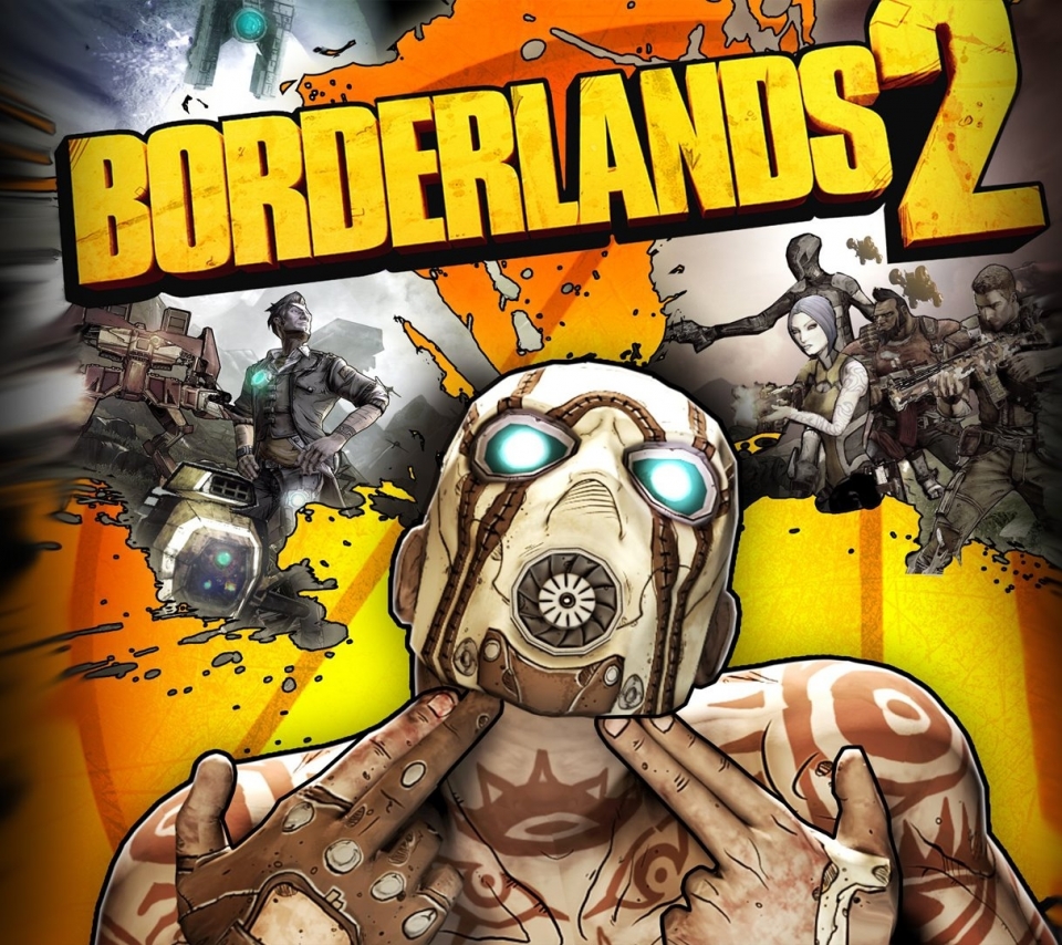 Handy-Wallpaper Computerspiele, Borderlands, Borderlands 2 kostenlos herunterladen.