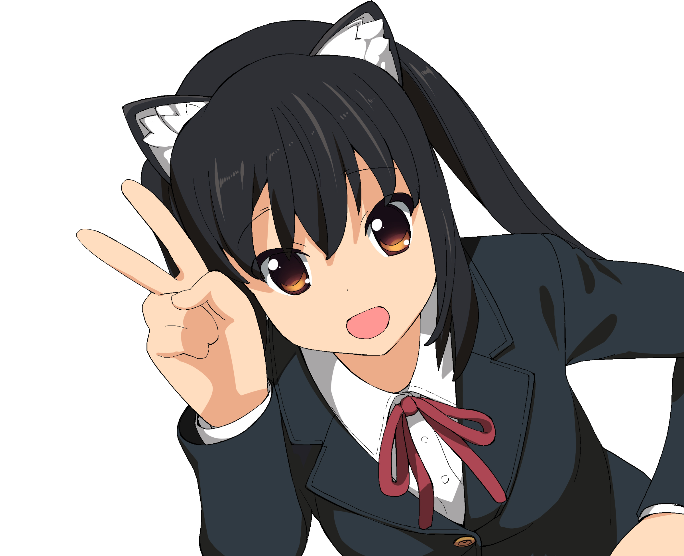 Baixe gratuitamente a imagem Anime, K On!, Azusa Nakano na área de trabalho do seu PC