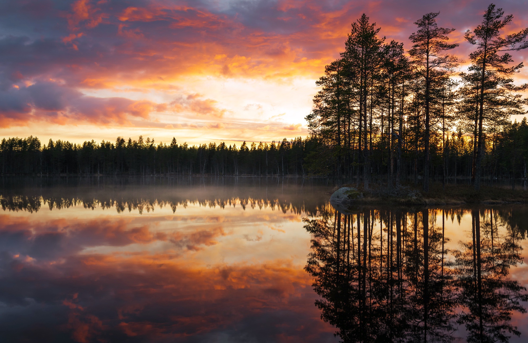 Laden Sie das Seen, See, Sonnenuntergang, Erde/natur, Spiegelung-Bild kostenlos auf Ihren PC-Desktop herunter