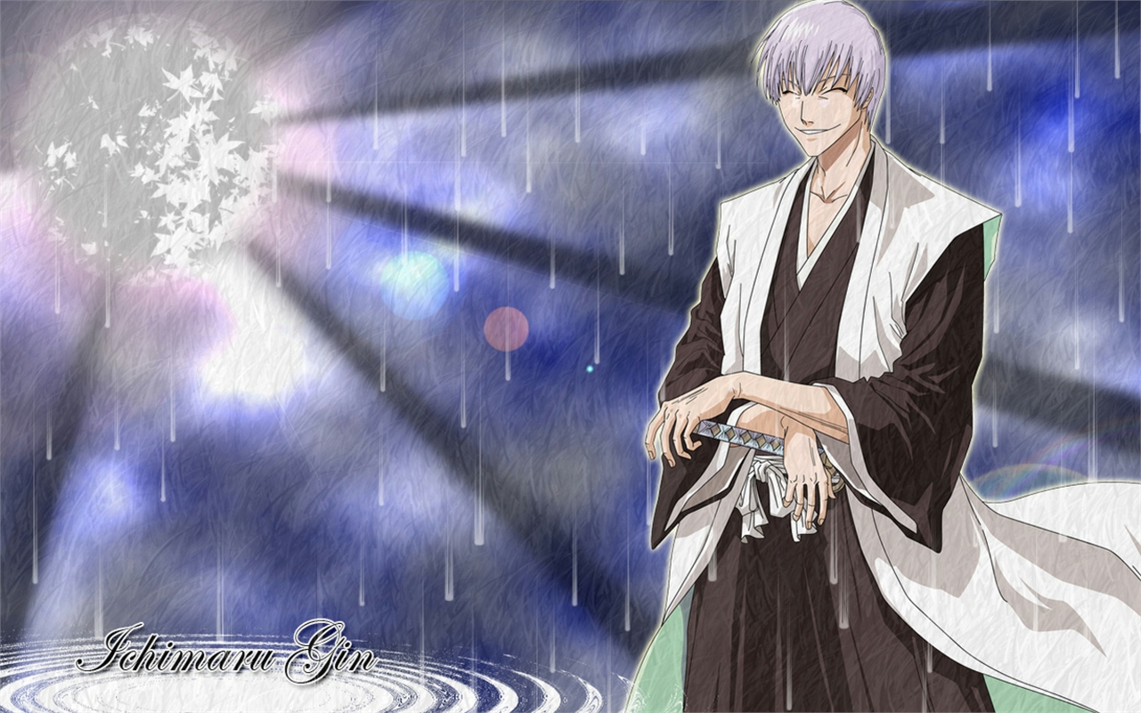 Free download wallpaper Anime, Bleach, Gin Ichimaru on your PC desktop