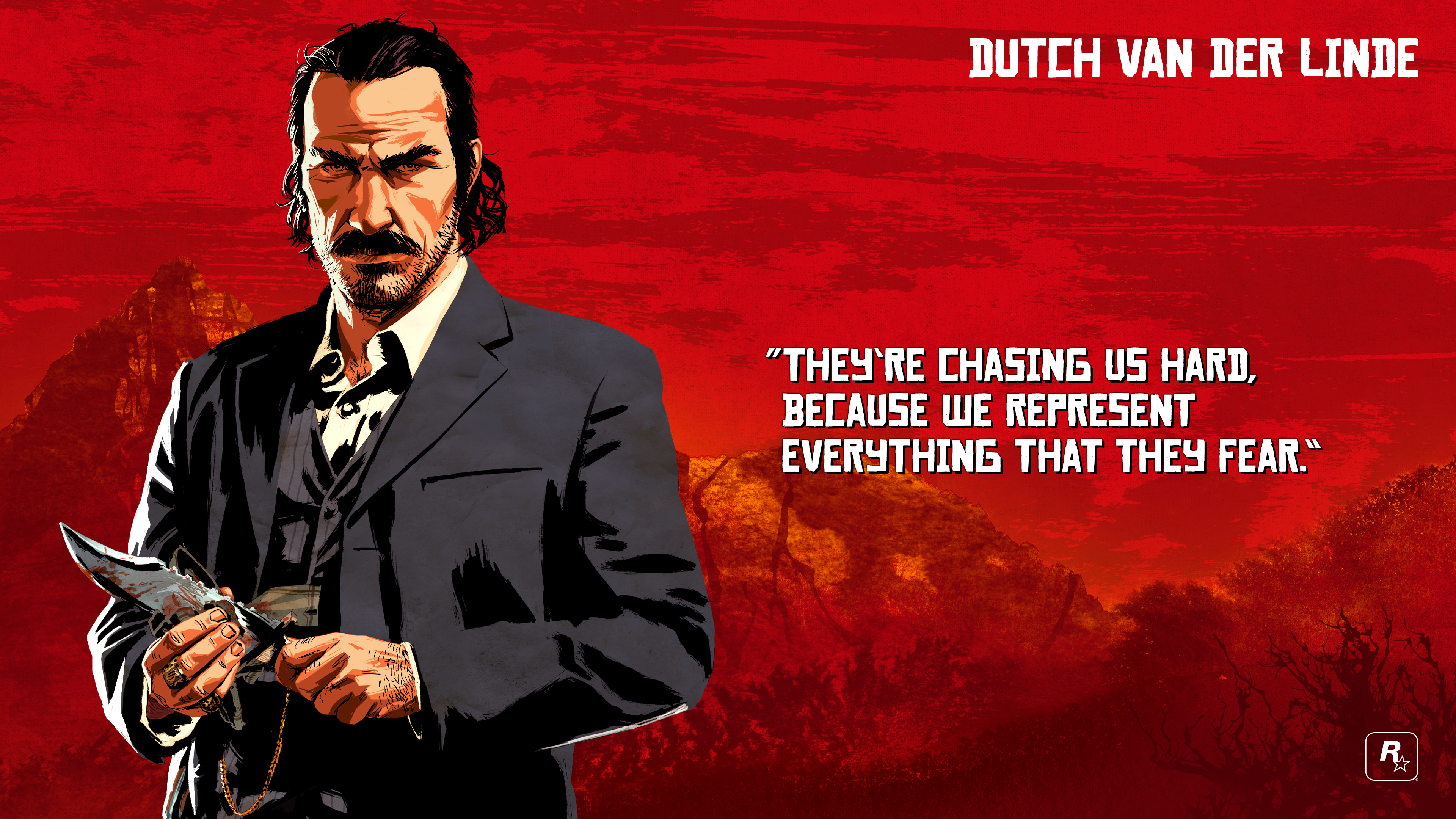 Téléchargez des papiers peints mobile Jeux Vidéo, Red Dead Redemption 2, Néerlandais Van Der Linde, Mort Rouge gratuitement.