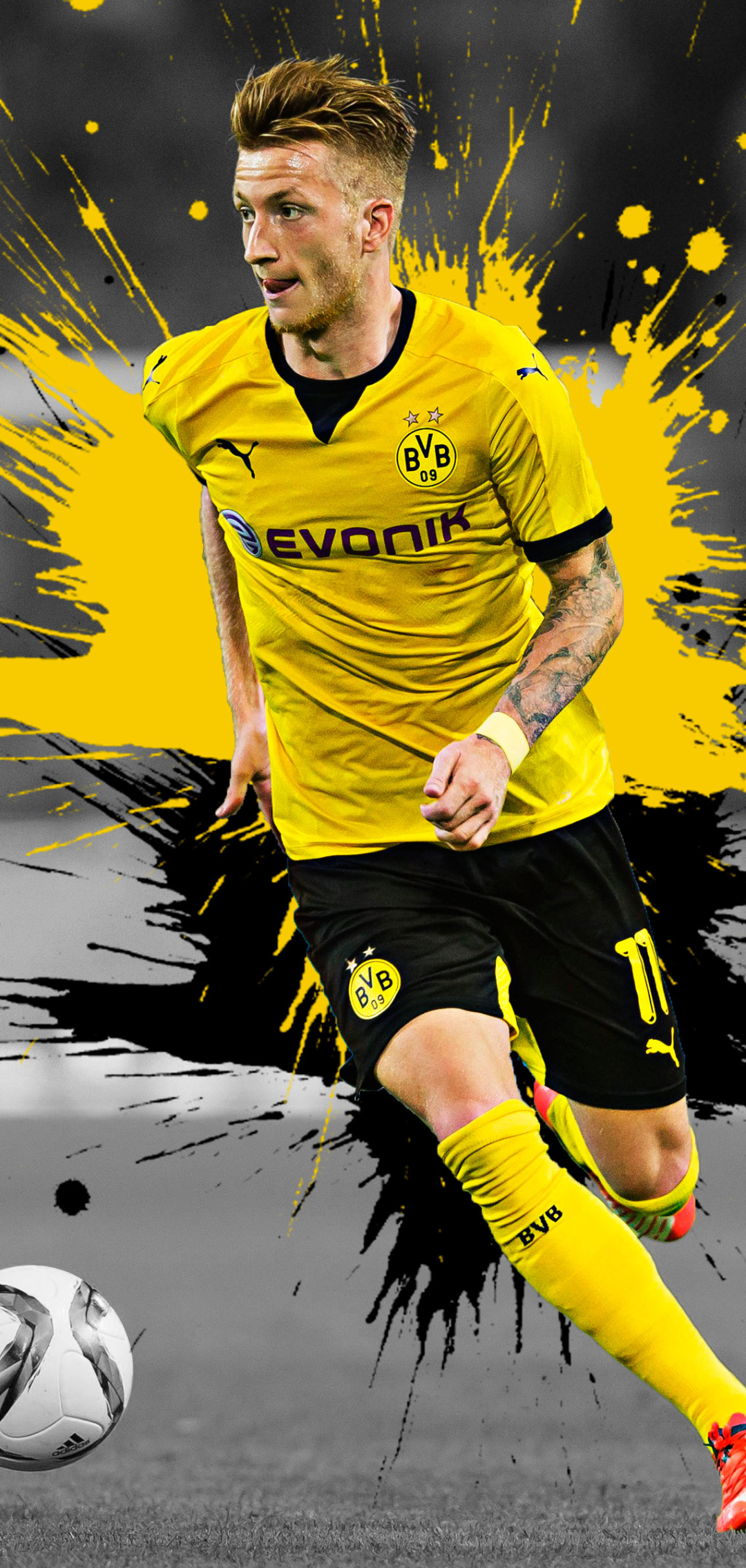 Téléchargez des papiers peints mobile Des Sports, Football, Allemand, Bv 09 Borussia Dortmund, Marco Reus, Borussia Dortmund gratuitement.