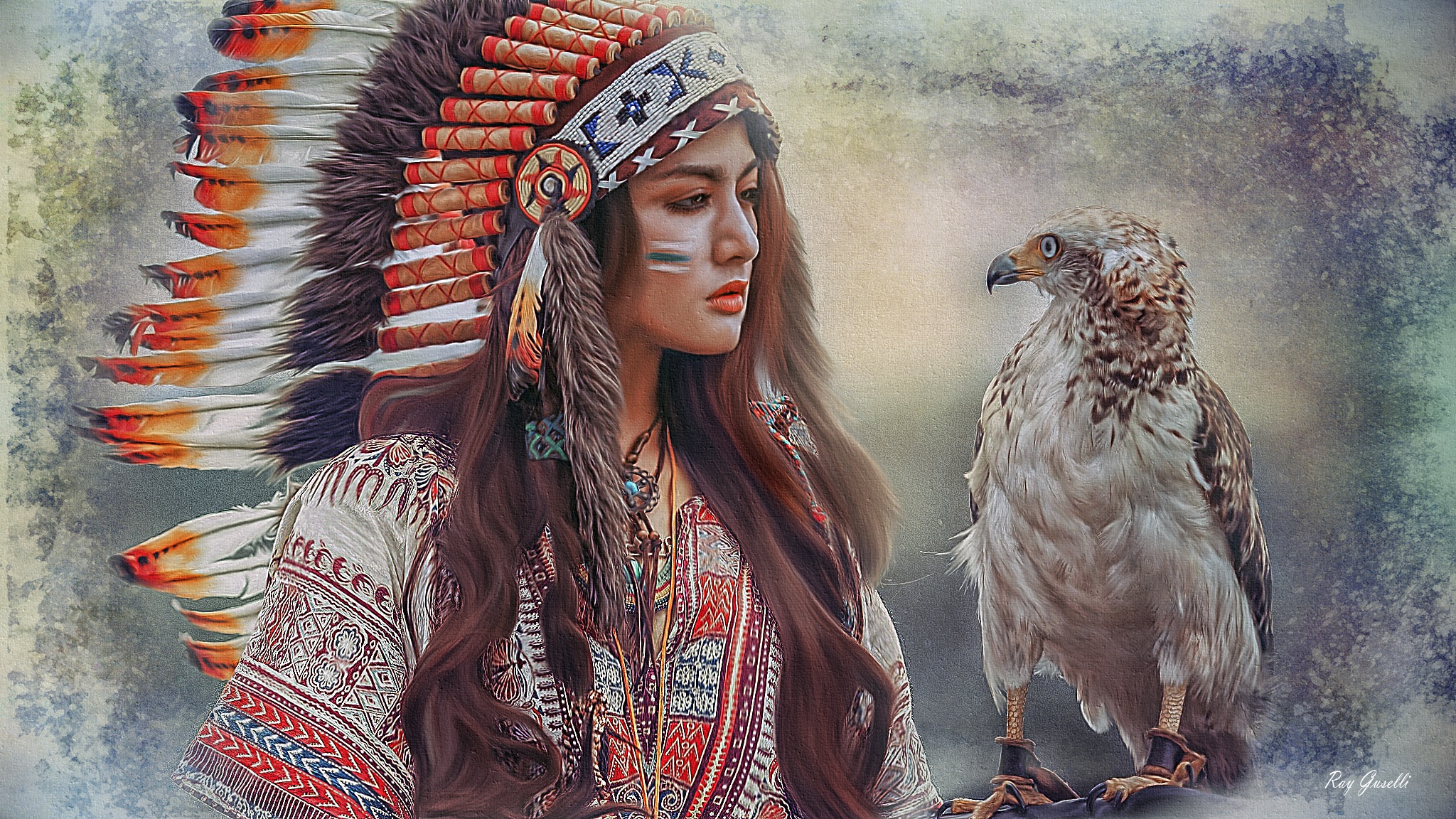 Free download wallpaper Women, Native American on your PC desktop