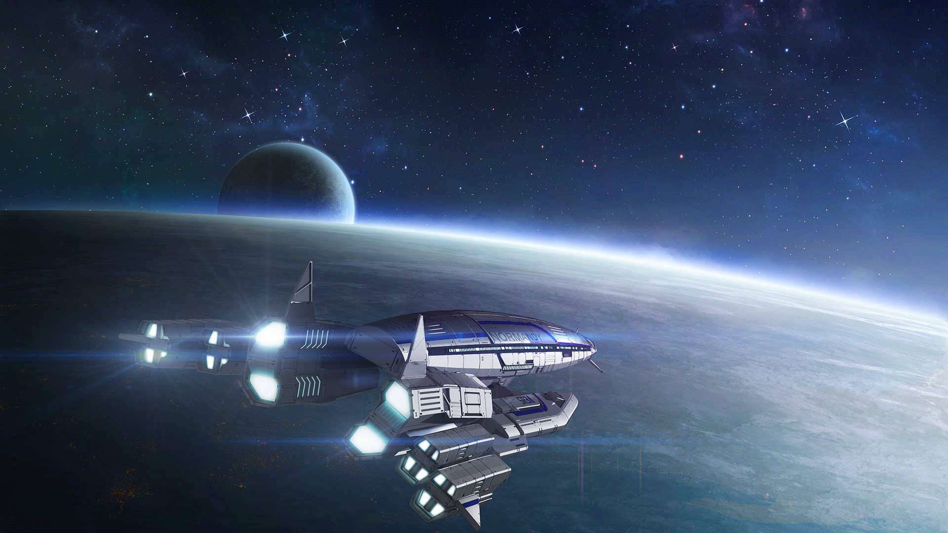 Téléchargez gratuitement l'image Mass Effect, Jeux Vidéo, Normandie Sr 3 sur le bureau de votre PC