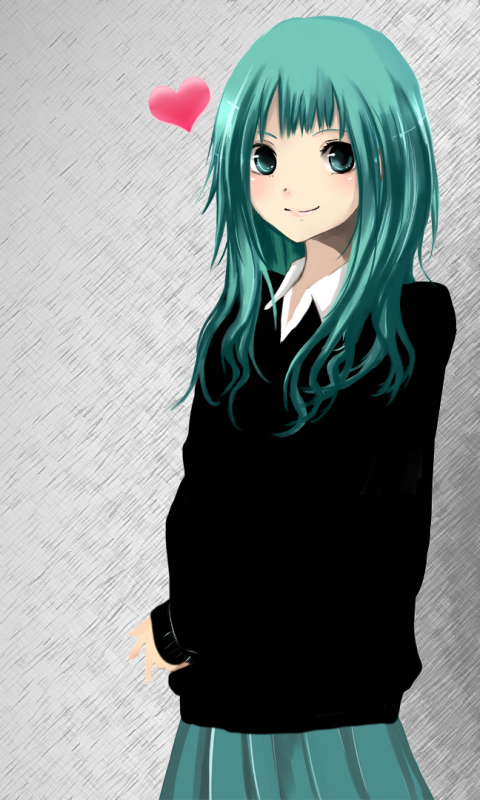 Handy-Wallpaper Vocaloid, Hatsune Miku, Animes kostenlos herunterladen.