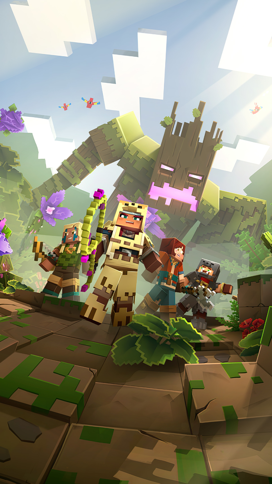 Download mobile wallpaper Minecraft, Video Game, Minecraft: Dungeons for free.