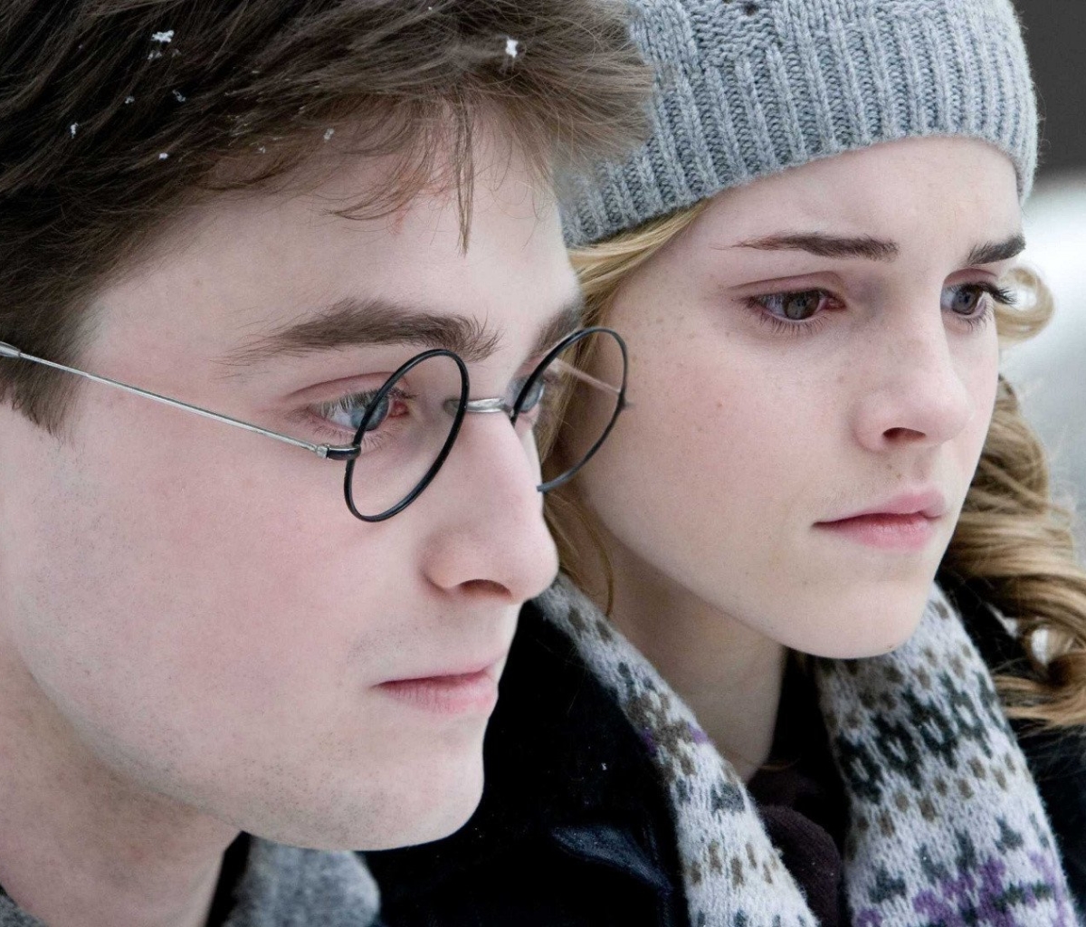 Descarga gratuita de fondo de pantalla para móvil de Harry Potter, Emma Watson, Daniel Radcliffe, Películas, Harry Potter Y El Misterio Del Príncipe, Hermione Granger.