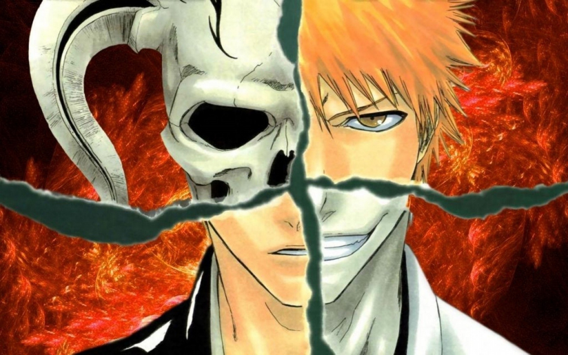 Handy-Wallpaper Bleach, Ichigo Kurosaki, Animes kostenlos herunterladen.