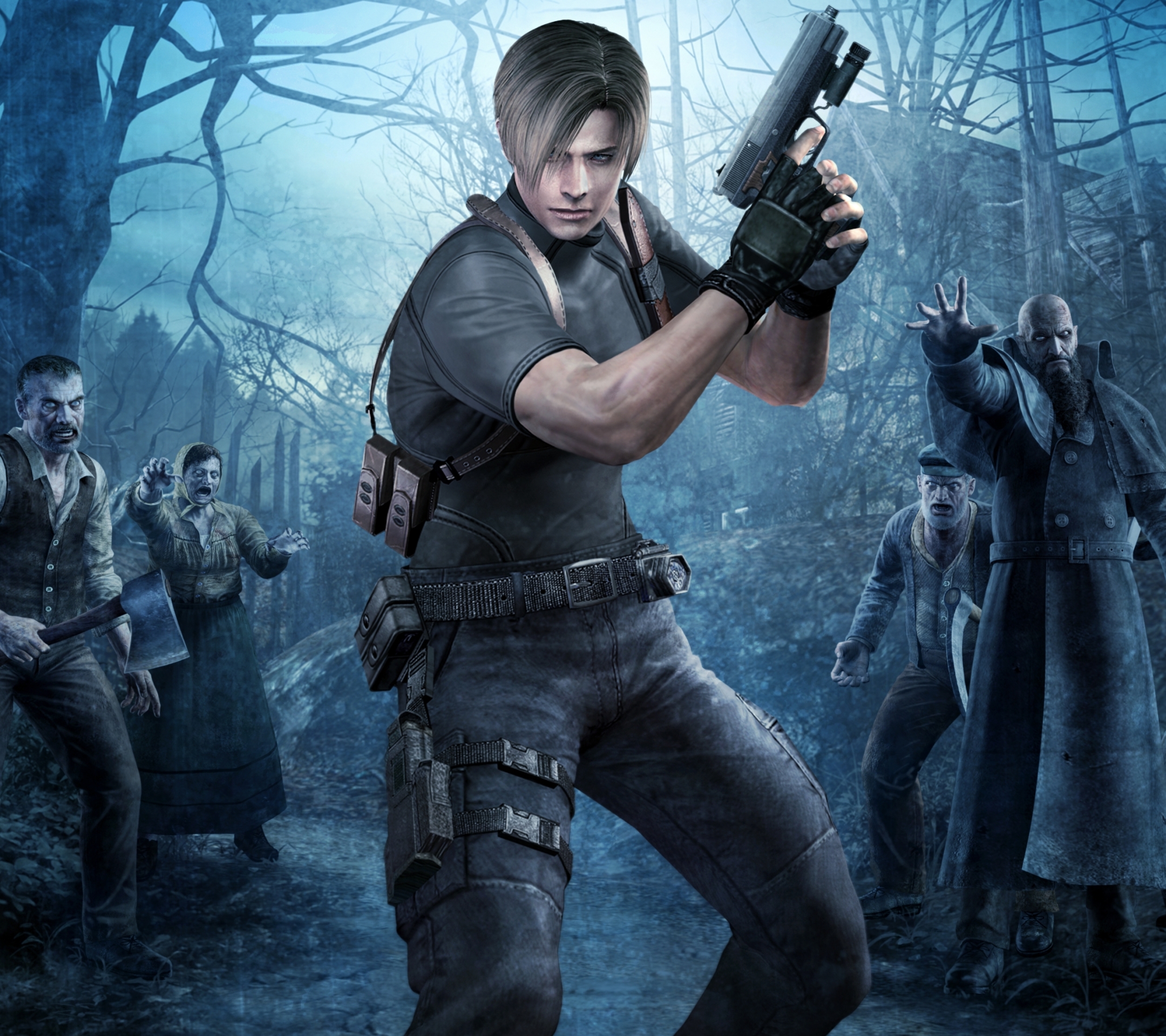 Téléchargez des papiers peints mobile Resident Evil, Jeux Vidéo, Léon S Kennedy, Resident Evil 4 gratuitement.