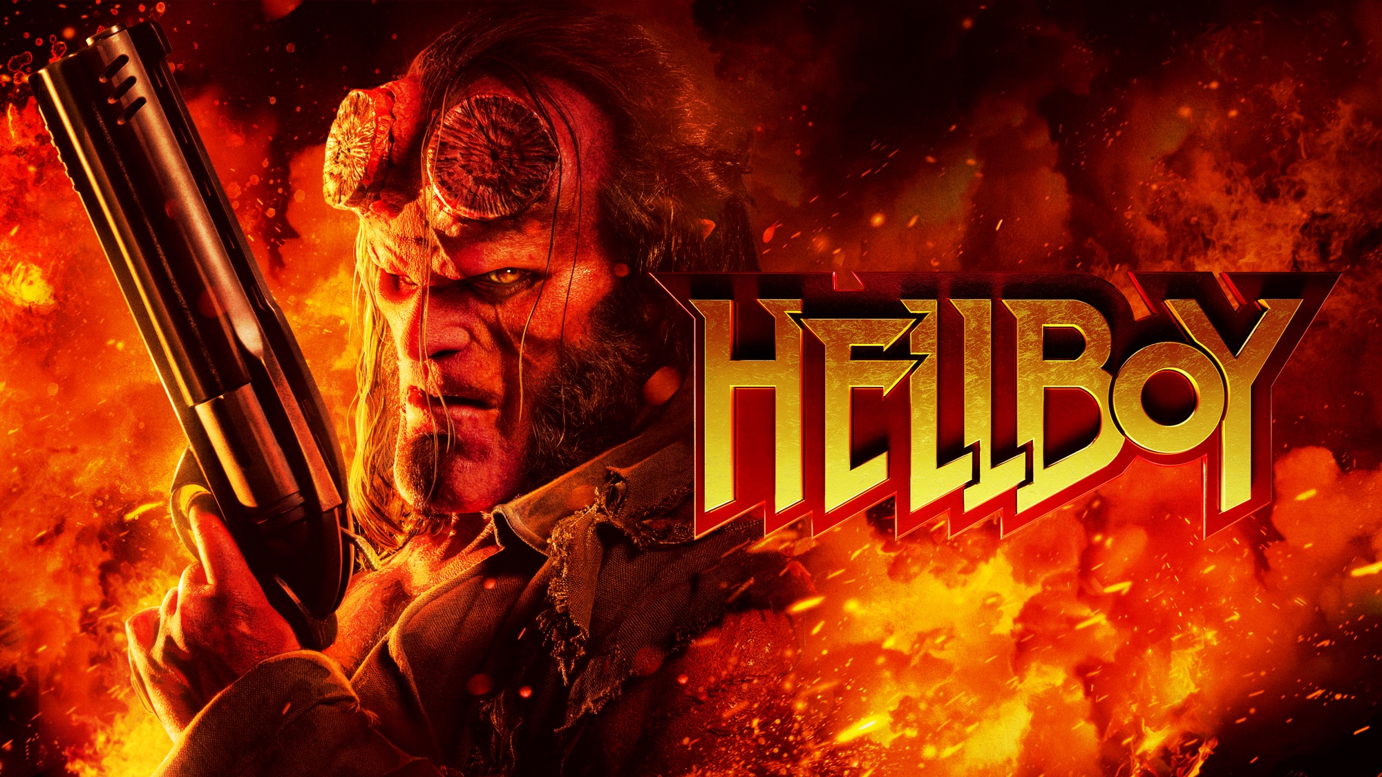 1007522 Hintergrundbild herunterladen filme, hellboy (2019) - Bildschirmschoner und Bilder kostenlos