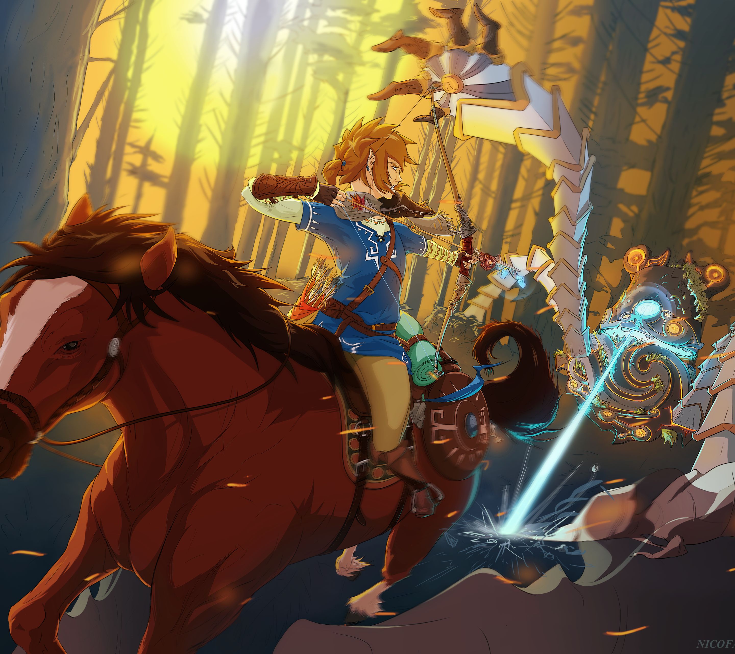 Free download wallpaper Video Game, Zelda, The Legend Of Zelda: Breath Of The Wild on your PC desktop