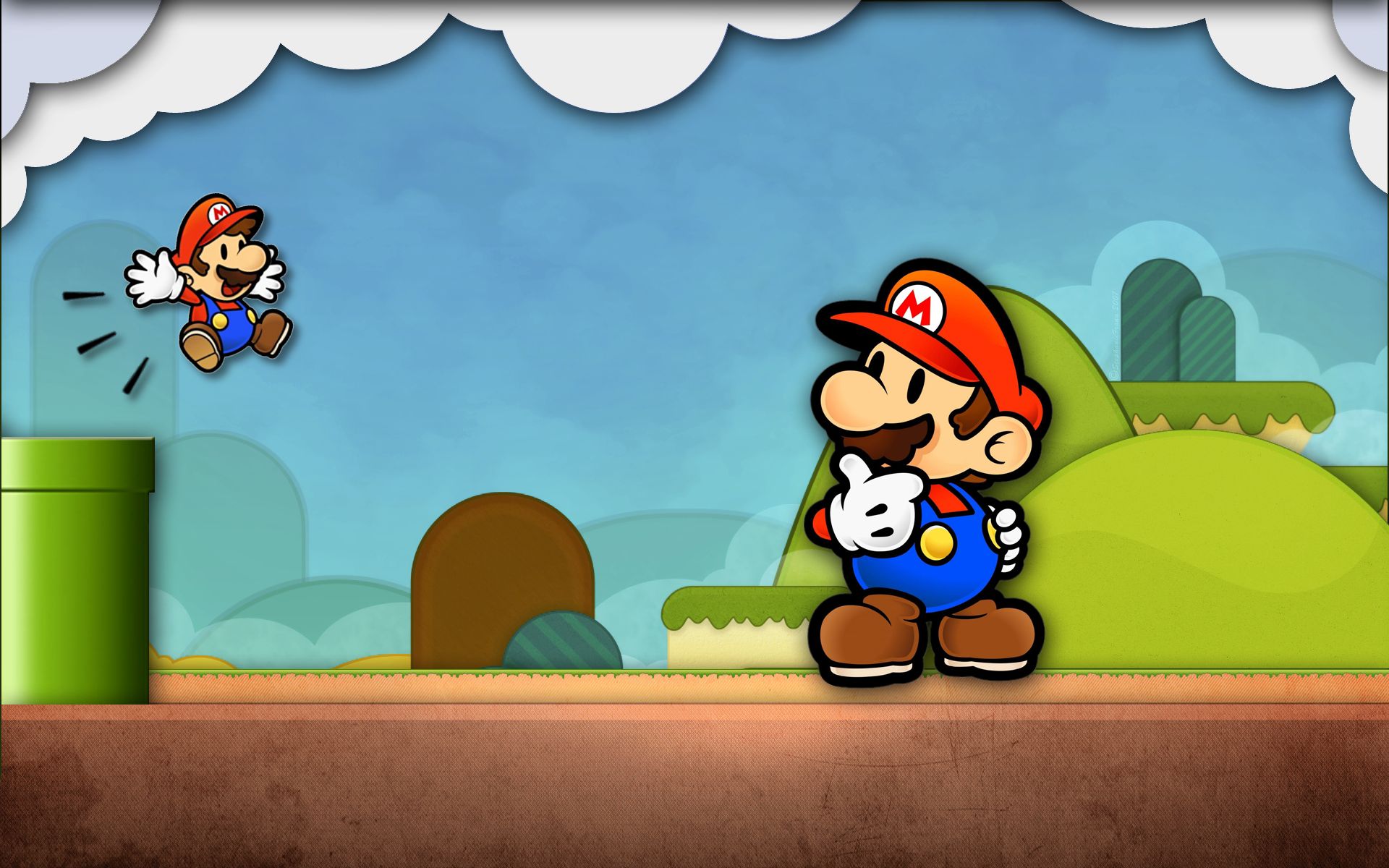 Die besten Paper Mario: Die Legende Vom Äonentor-Hintergründe für den Telefonbildschirm