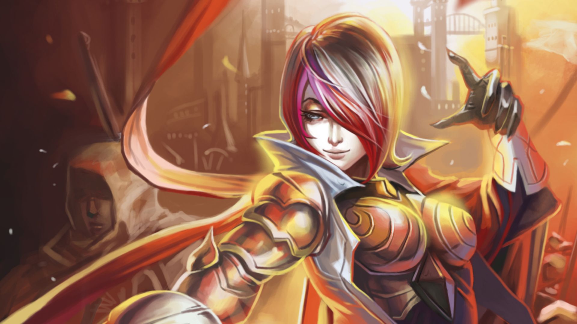 Download mobile wallpaper League Of Legends, Armor, Video Game, Fiora (League Of Legends) for free.