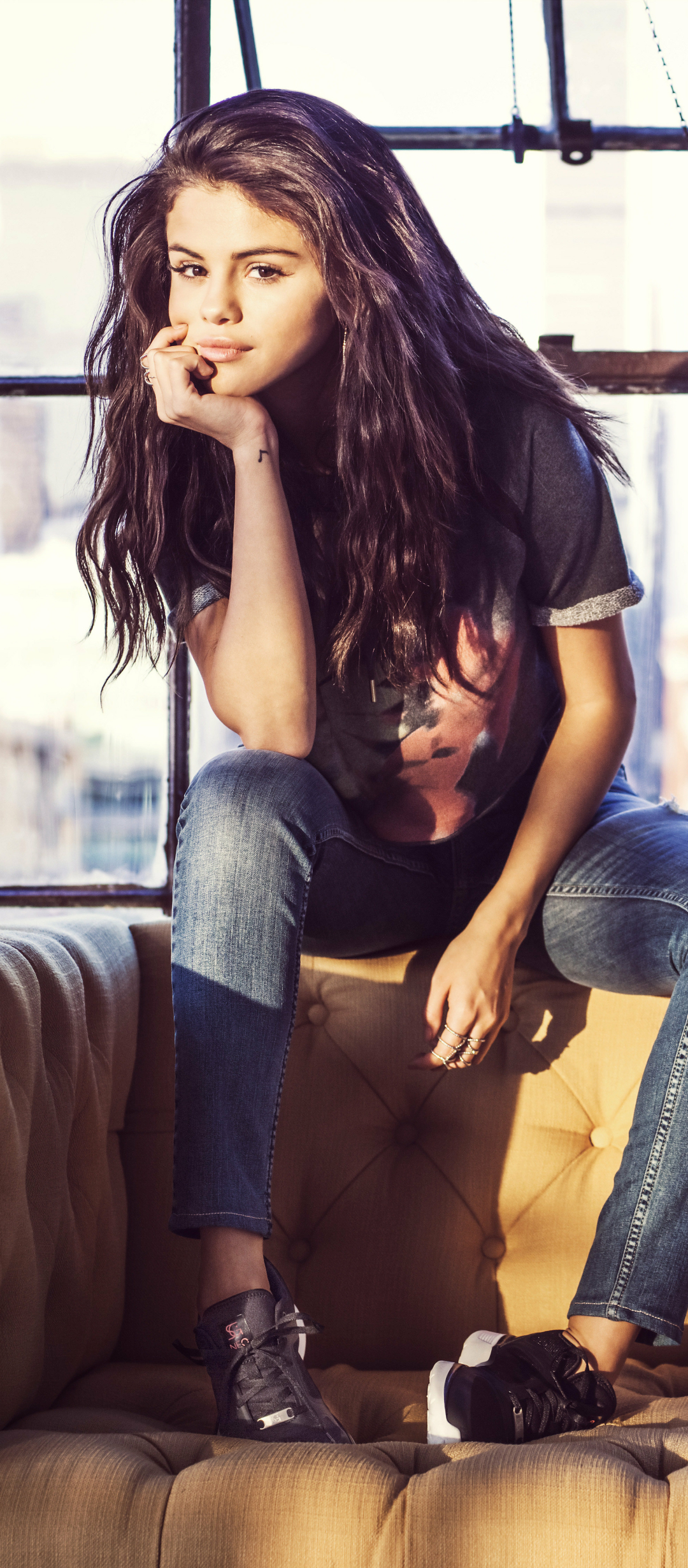 Download mobile wallpaper Music, Selena Gomez, Singer, Brunette, American, Actress for free.