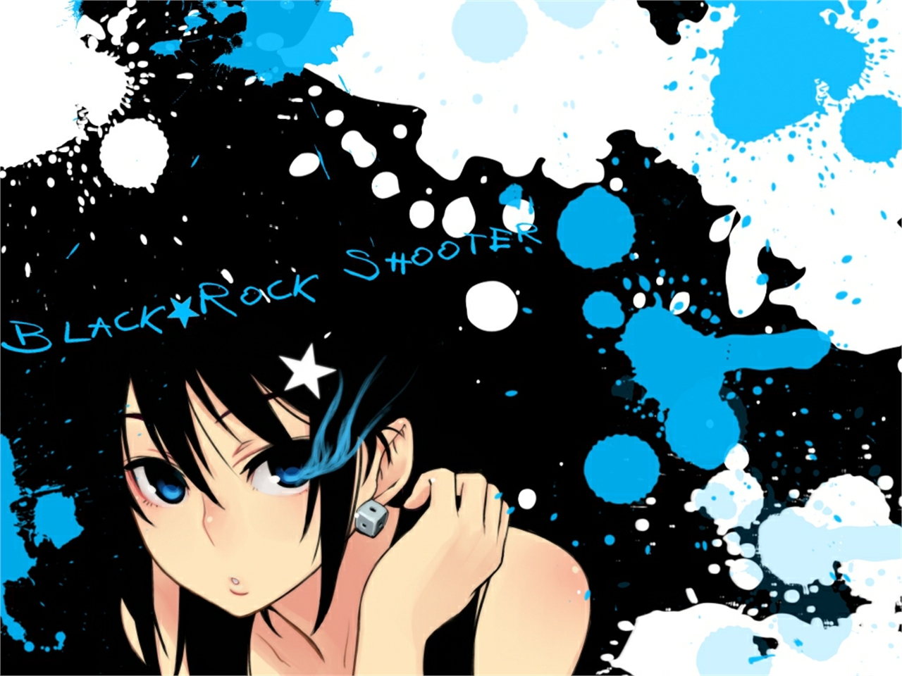 Free download wallpaper Anime, Black Rock Shooter on your PC desktop