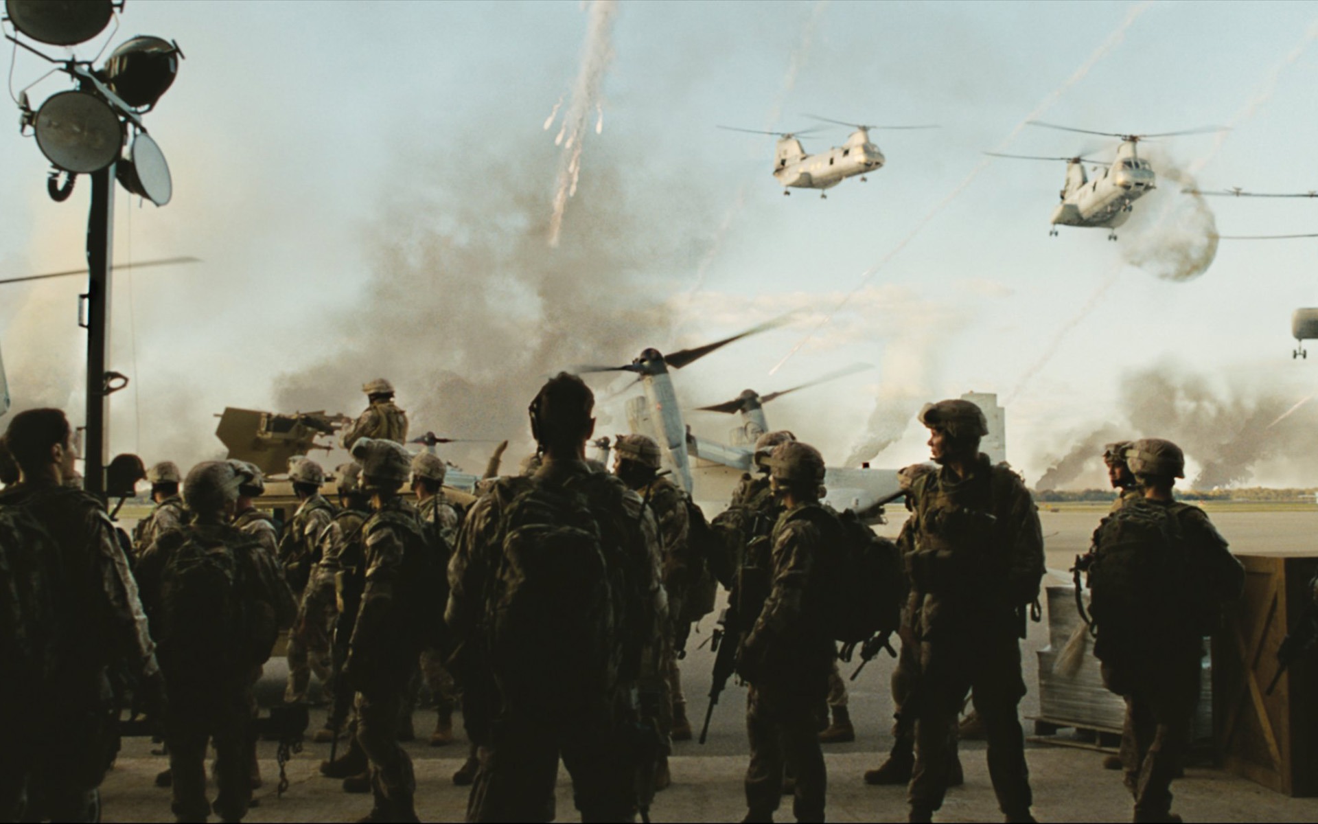 638033 Hintergrundbild herunterladen filme, world invasion: battle los angeles - Bildschirmschoner und Bilder kostenlos